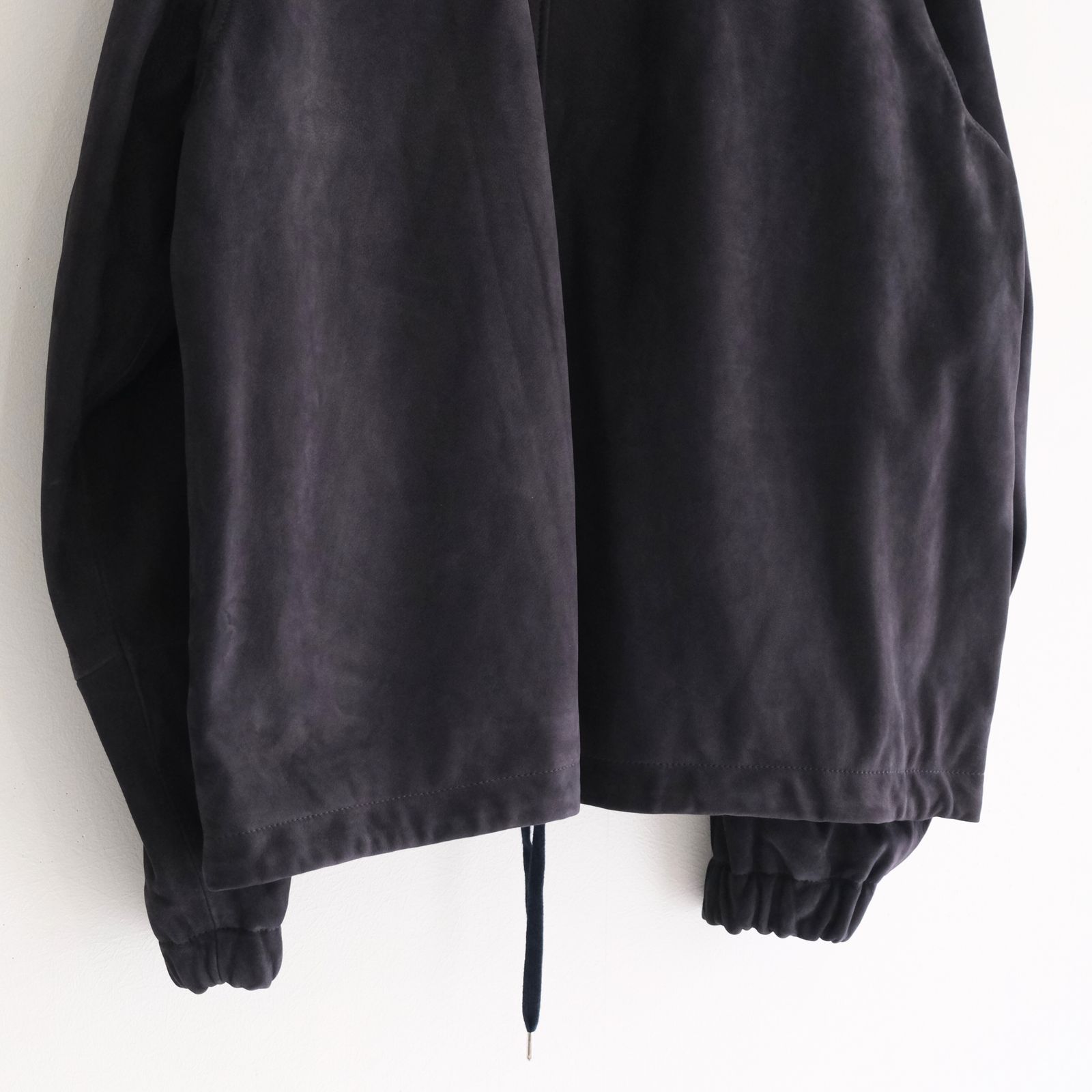 COACH JKT / ジャケット / コーチジャケット / レザージャケット / COW NUBUCK / 牛革 / NAVY