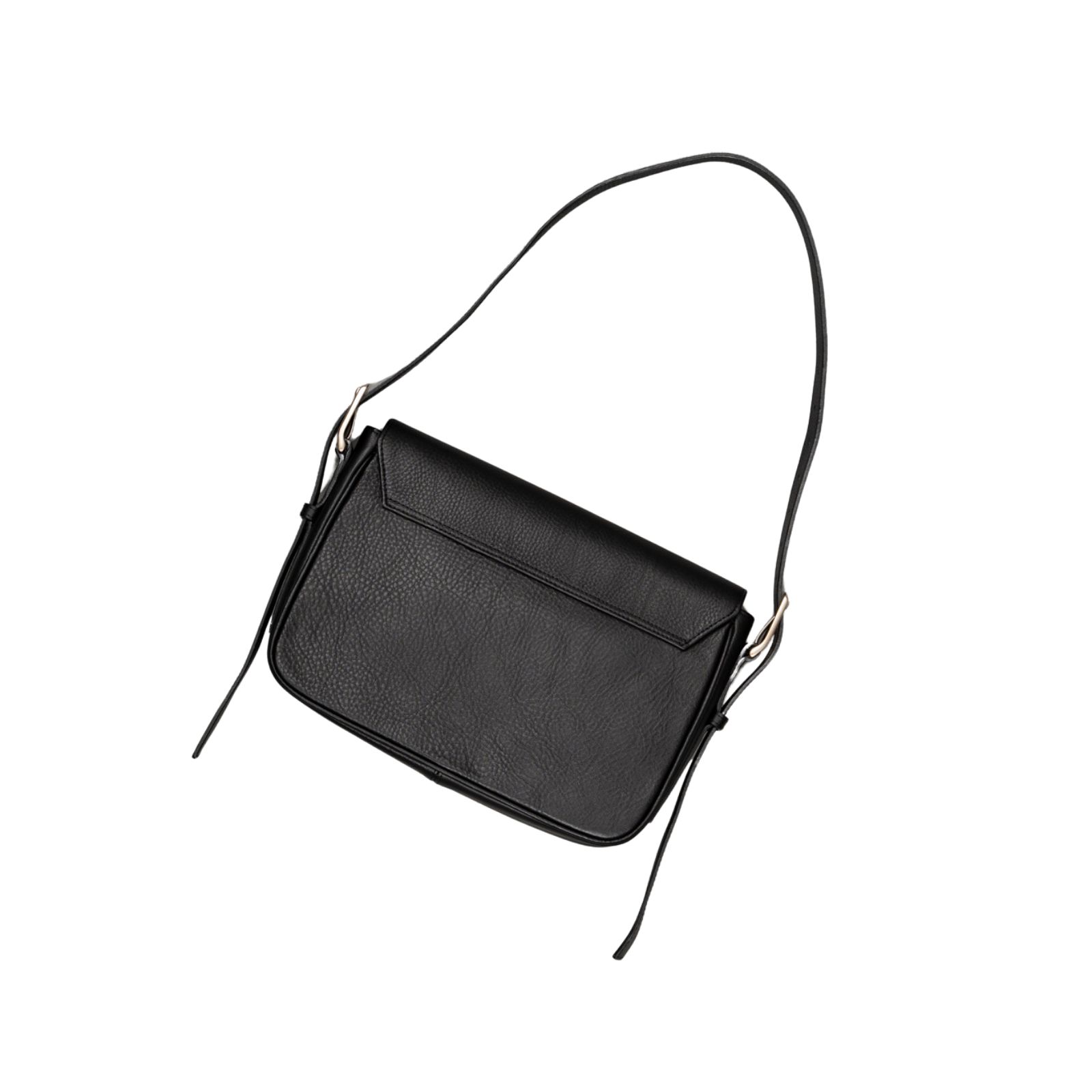 【入荷時期：2026年8-9月頃】Leather Shoulder Bag [Dumbo] / レザー ショルダー バッグ [ダンボ]（Black）