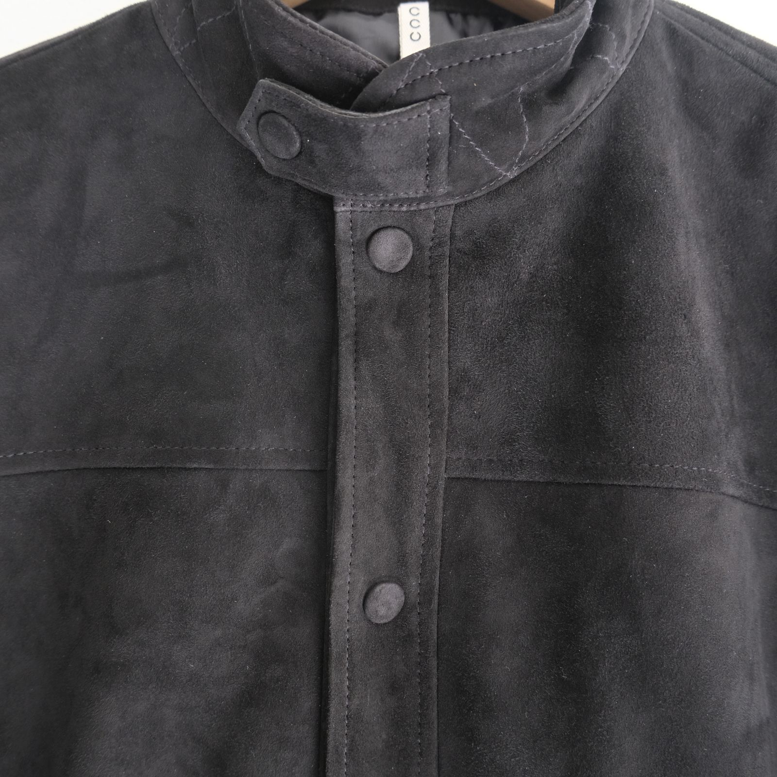 HIKER JACKET / ジャケット / レザージャケット / ハイカージャケット /  SHEEP SUEDE / 羊革 /  BLACK