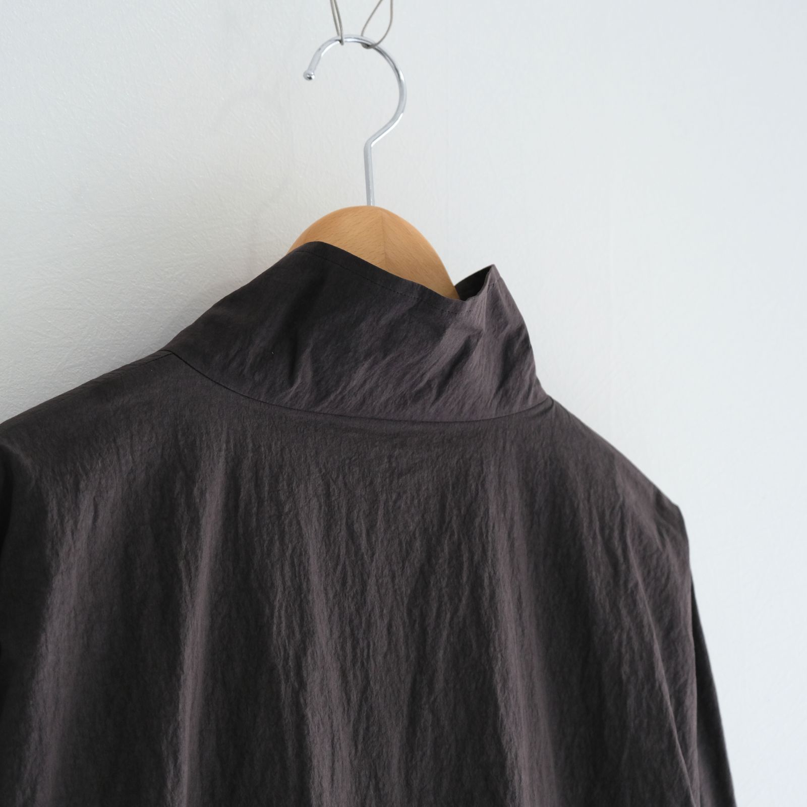 COTTON NYLON TRACK JACKET / トラックジャケット / コットンナイロン / TAUPE