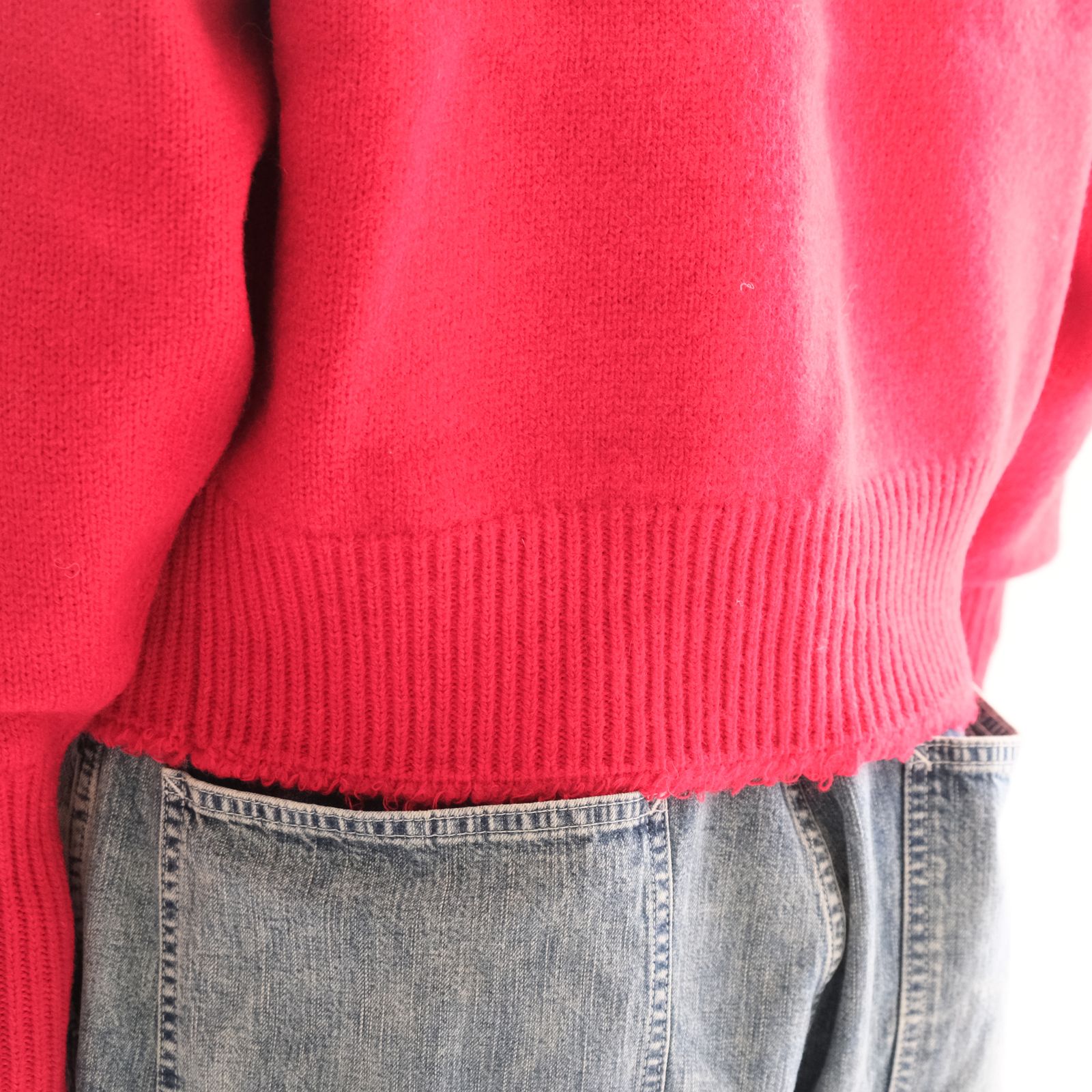 【残り1点】THE BIRD CARDIGAN（RED）