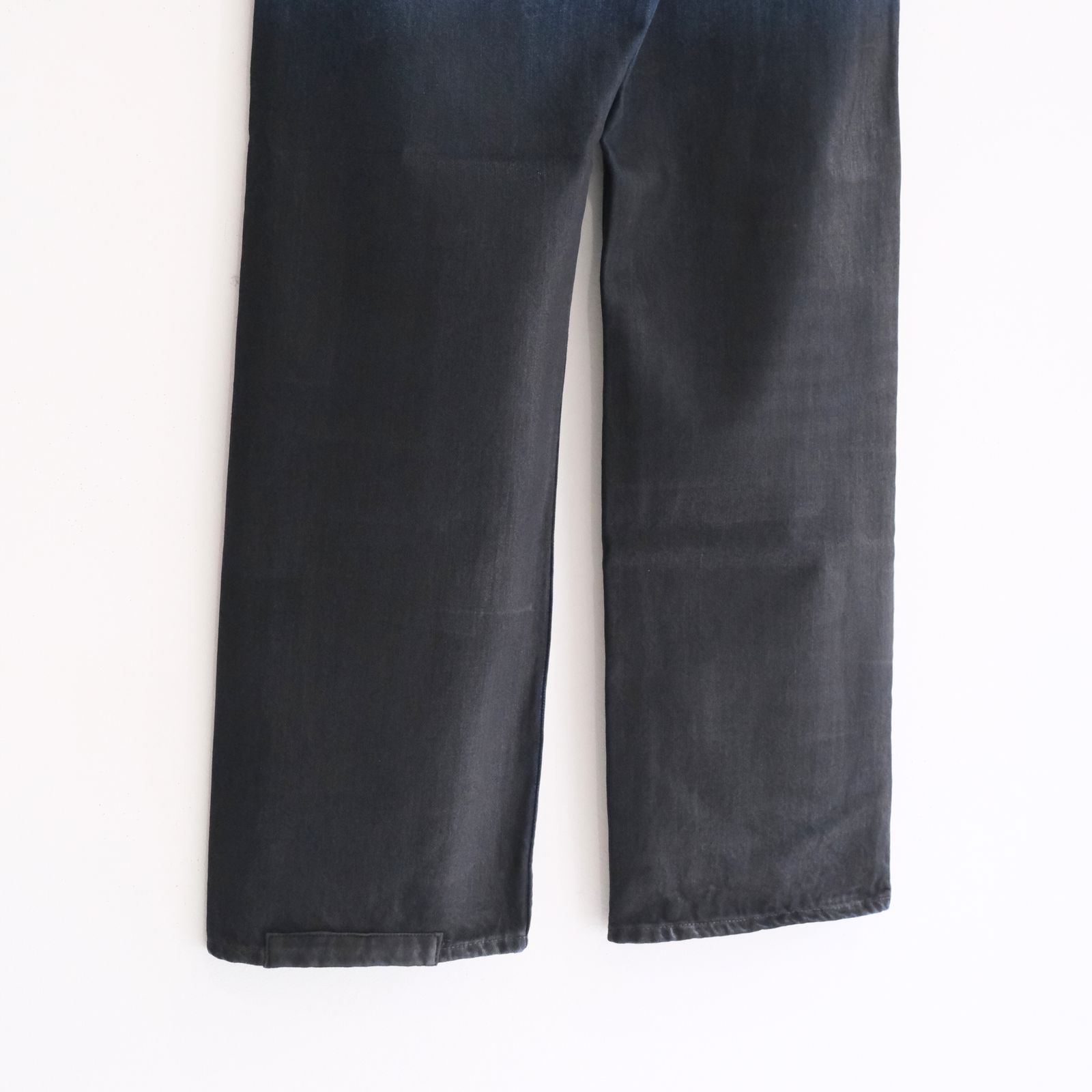 "JUDE Ⅱ"REPAIRED Half Oiled Coated Straight by 66 Selvedge Denim / パンツ / デニム / ワックスオイルド加工 / REPAIRED/OILED