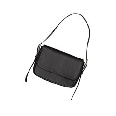 【入荷時期：2026年8-9月頃】Leather Shoulder Bag [Dumbo] / レザー ショルダー バッグ [ダンボ]（Black）