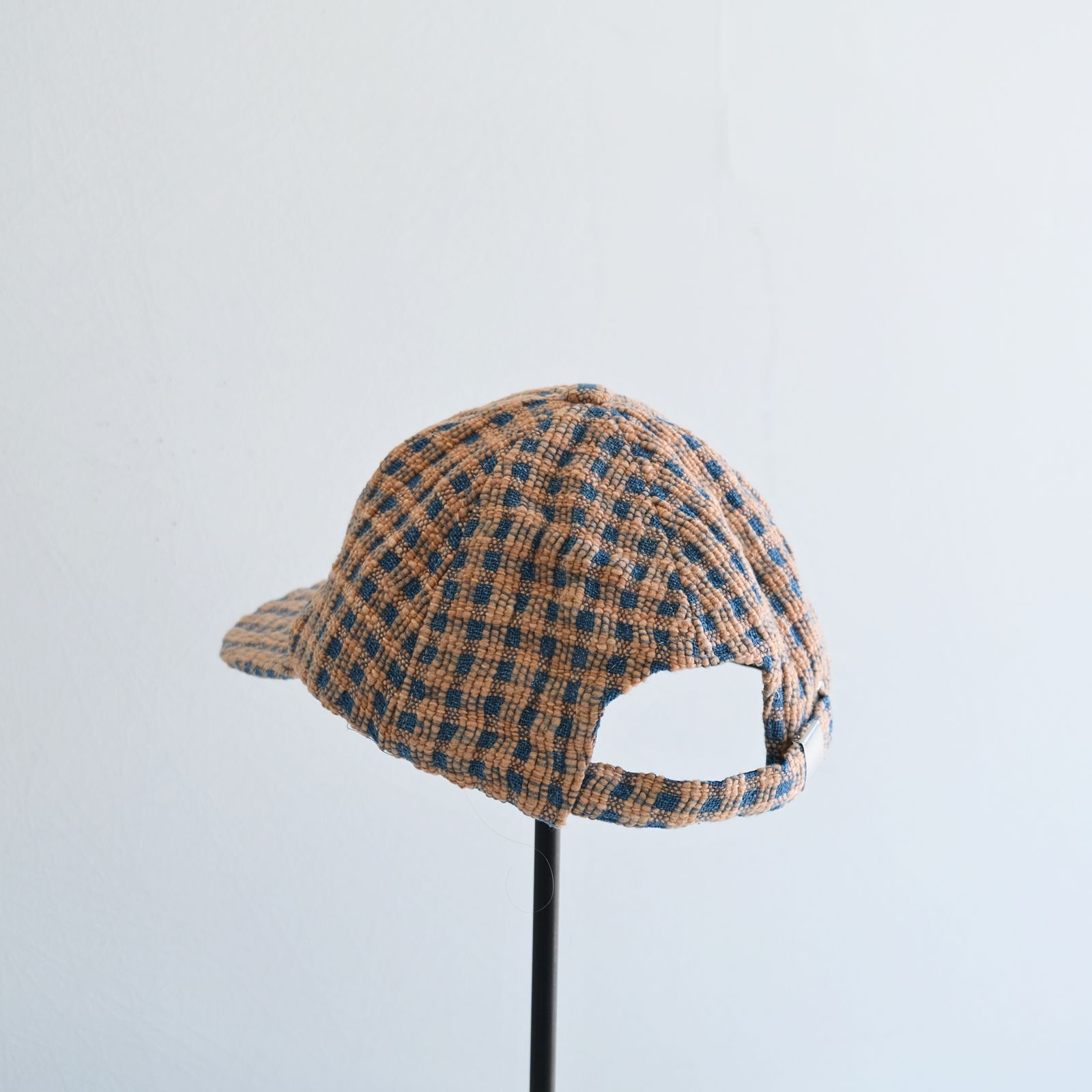 帽子 STORY mfg.-cap 25SS】STORY mfg. Baseball Cap - Barn Check Handloom