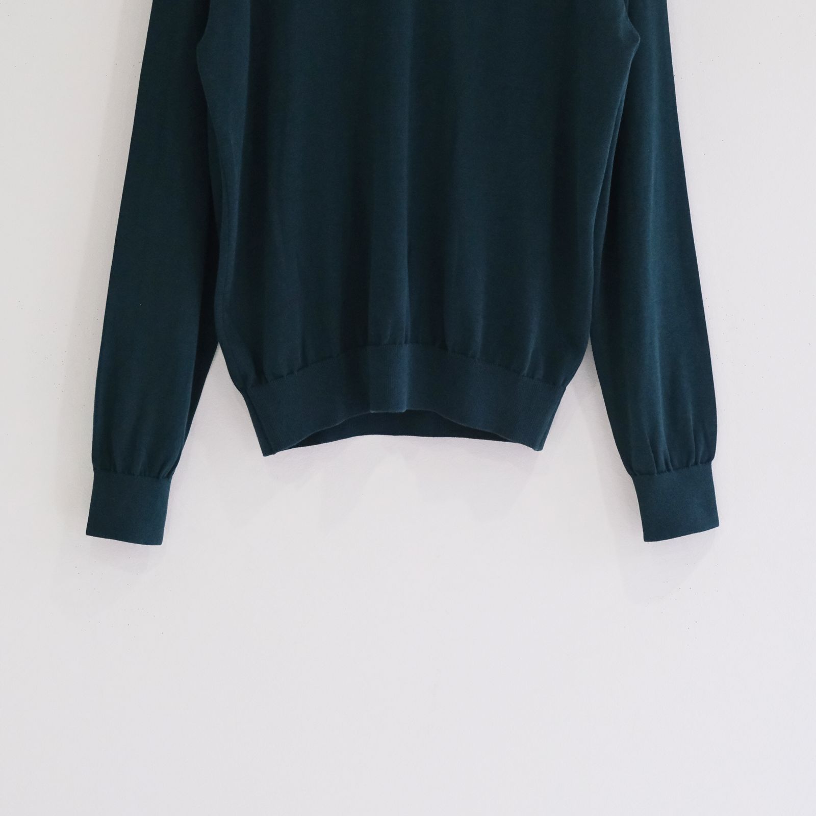 Current Silk V-neck Knit / ニット / Vネック / グリーン