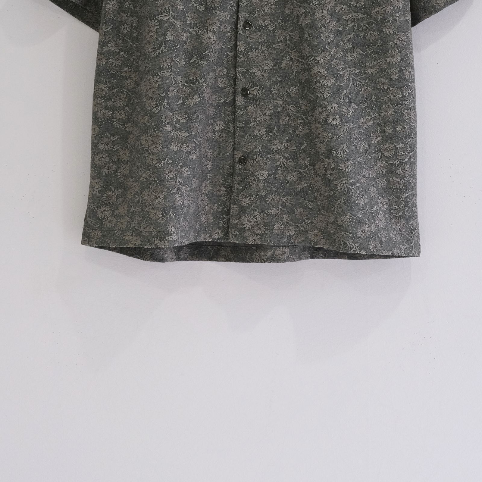 LACE CUBAN COLLAR SHIRTS / 半袖シャツ / FOREST GREEN