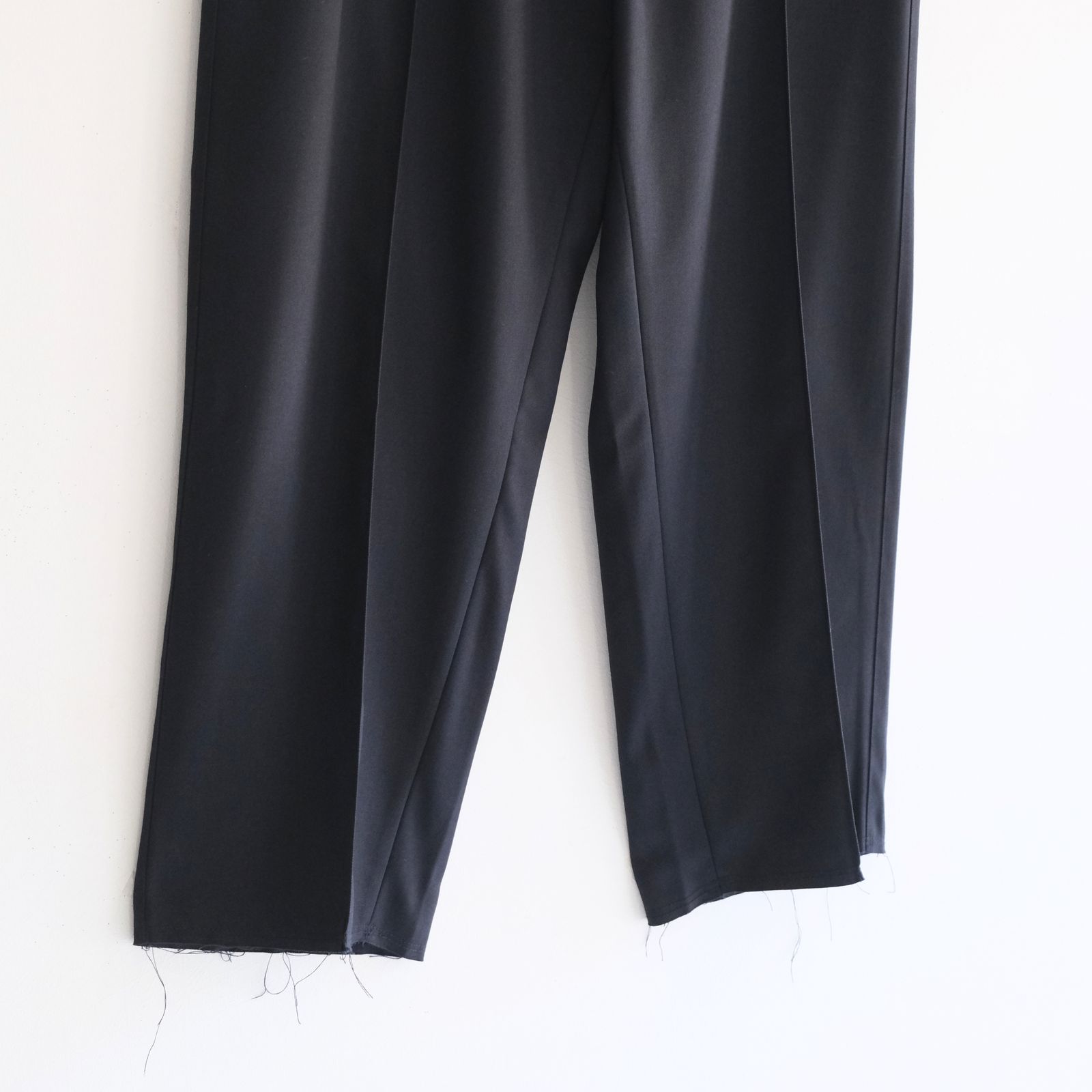 MERELY WOOLEN PINTUCK SLACKS（LIBERTY NAVY）