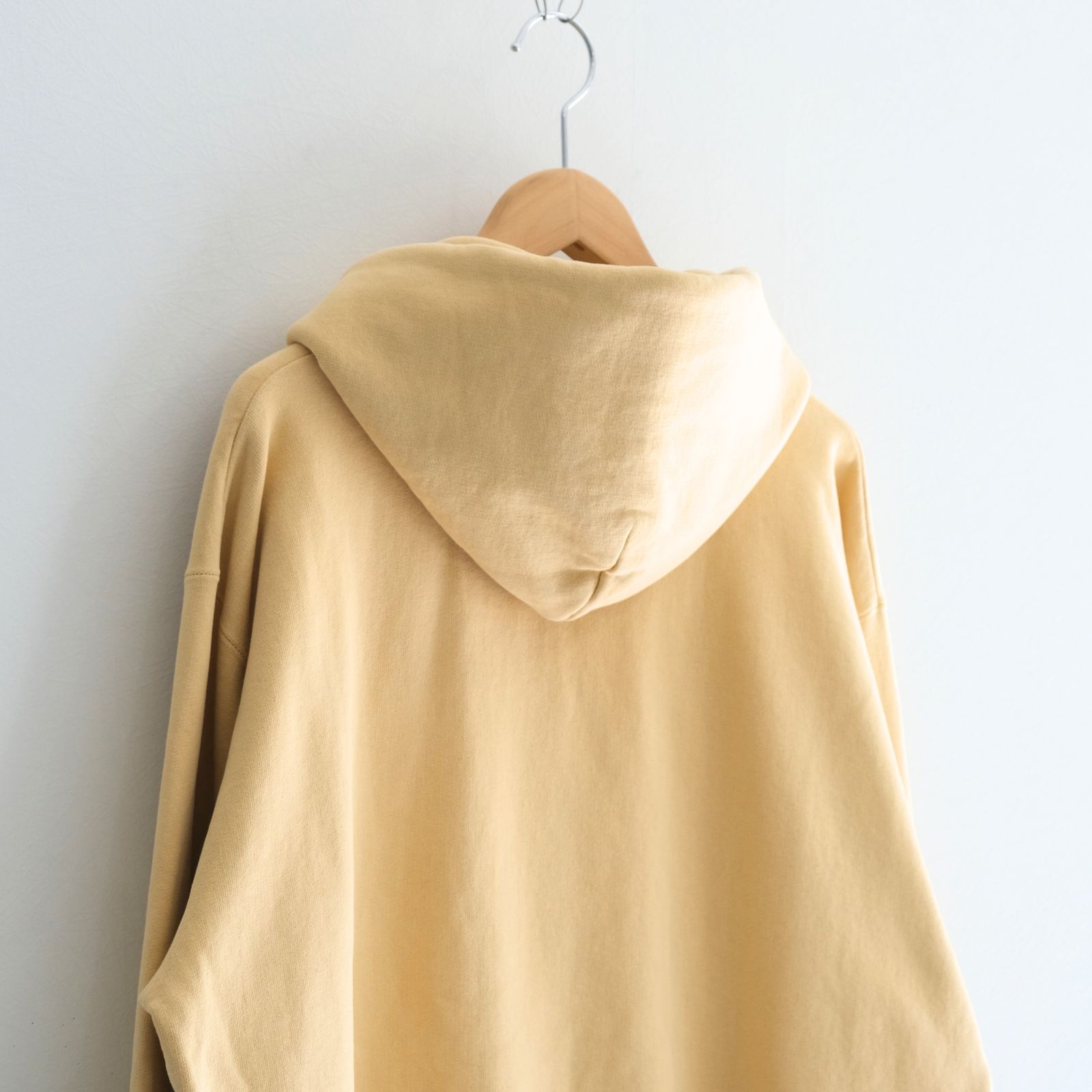 【残り1点】ACTIVE PARKA  ‐Processed Sweat‐（Yellow）