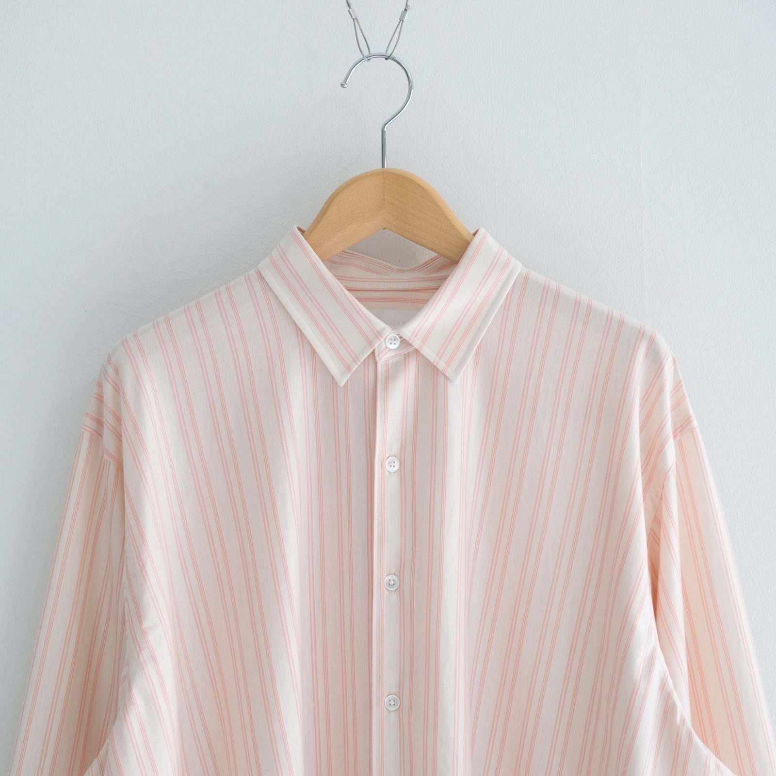 KANEMASA PHIL. - 46G Atmosphere Stripe L/S Shirt / シャツ