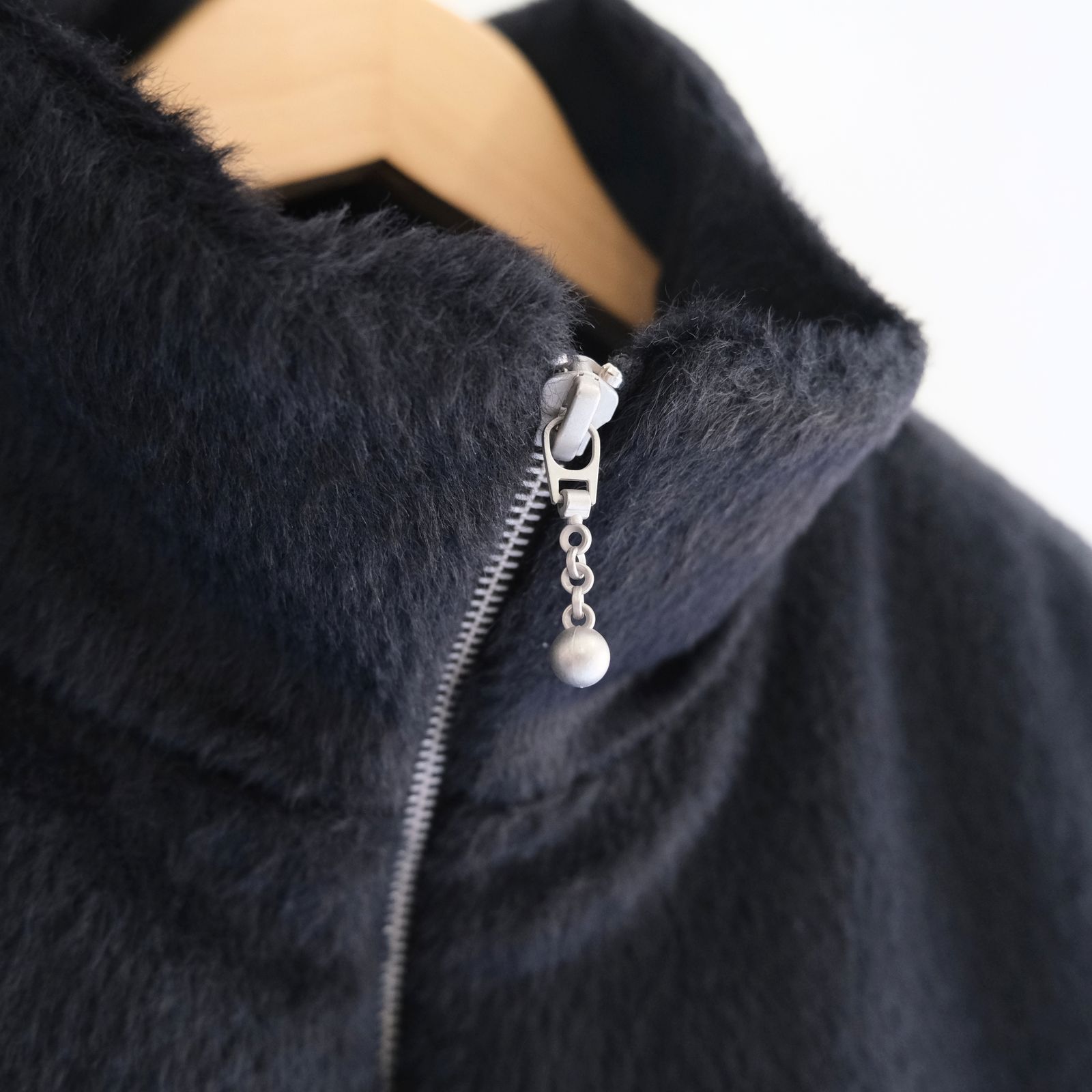 【残り1点】MERELY SURI ALPACA INUIT FUR VEST（BLACK MINK）
