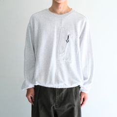 BAL / BIKE ATHLETIC LOOP WHEEL COTTON CREW / BAL × BIKE / アスレチック ループホイール コットンクルー（ASH GRAY）