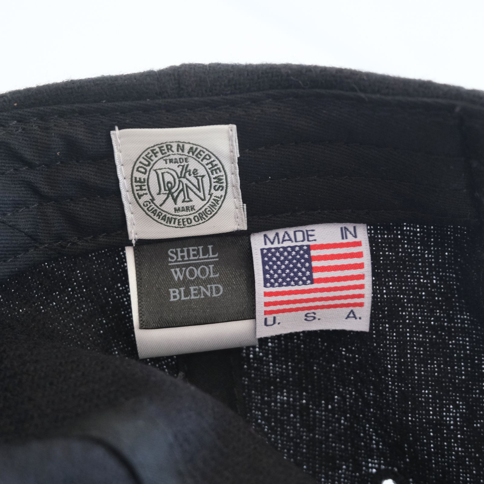 【残り1点】MUSICIANS WOOL B.B CAP（BLACK）