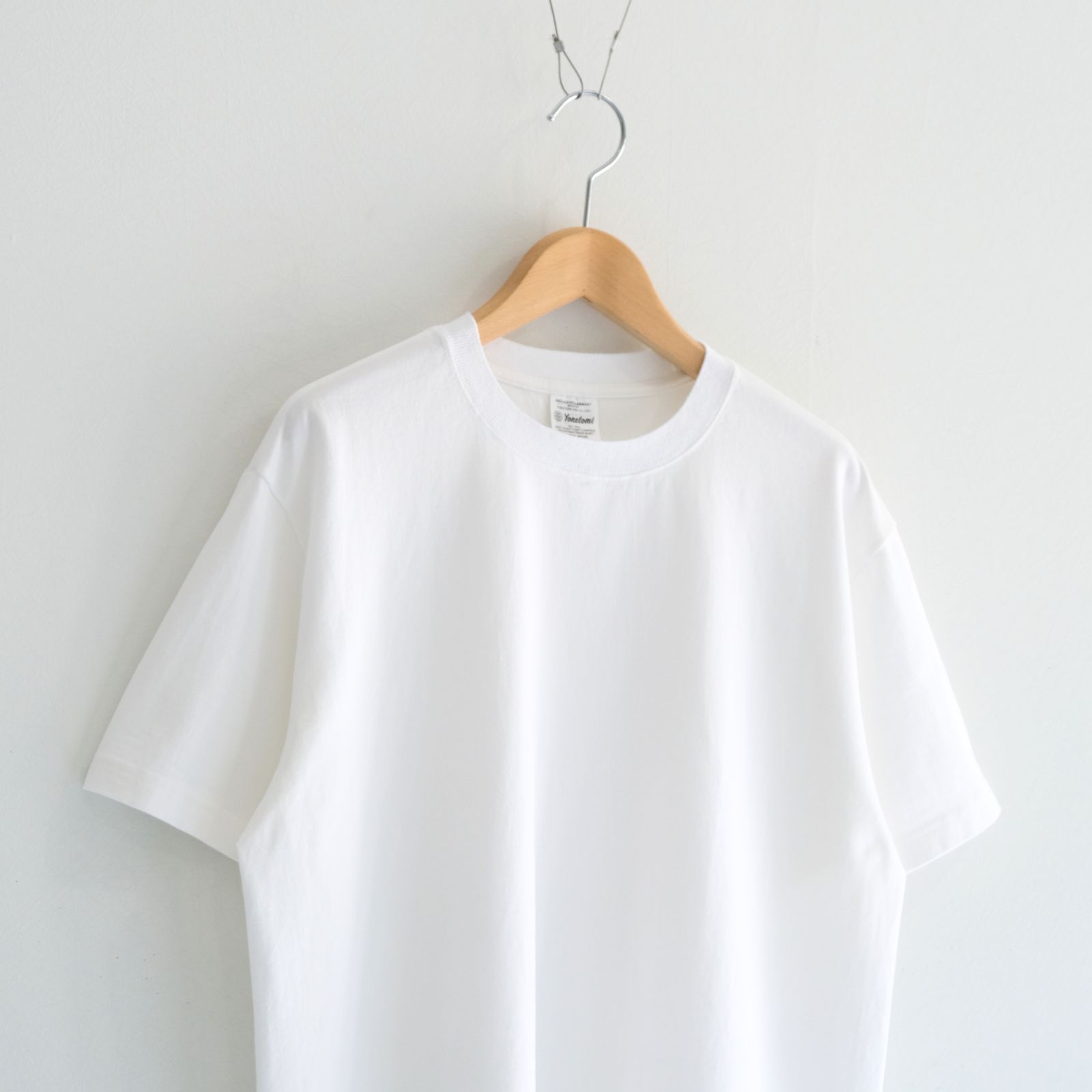 NEW BASIC T-SHIRT〈SHORT SLEEVE〉（WHITE）
