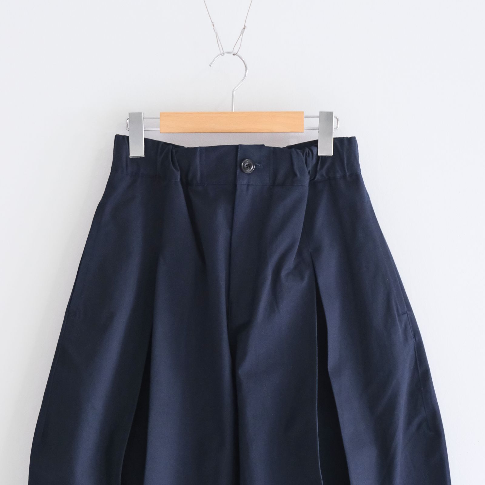 SAGE NATION - BOX PLEAT TROUSER / ボックスプリーツトラウザー