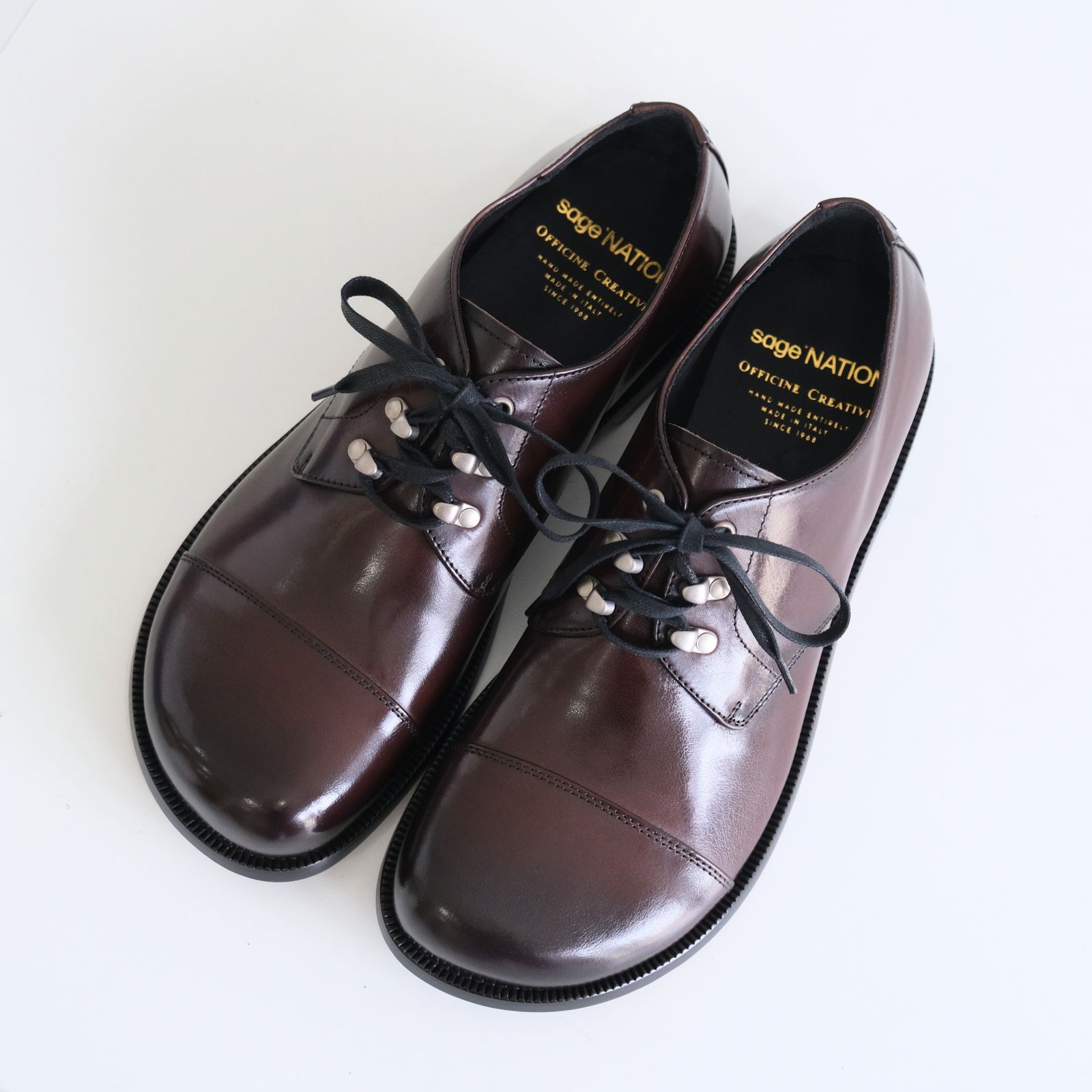 Officine Creative × sage NATION Exclusive Shoes /（BROWN）