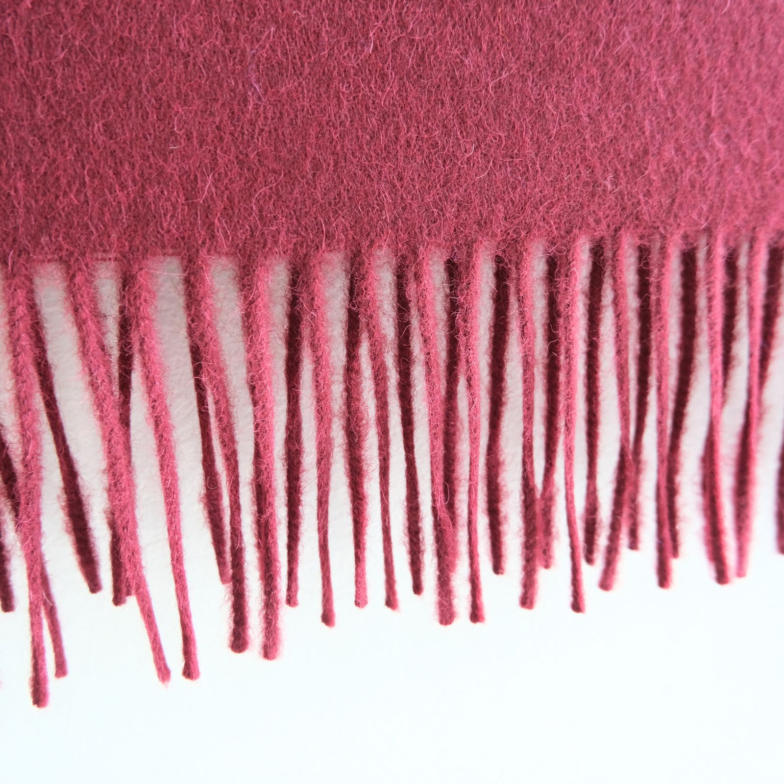 Brushed Scarf（Burgundy）