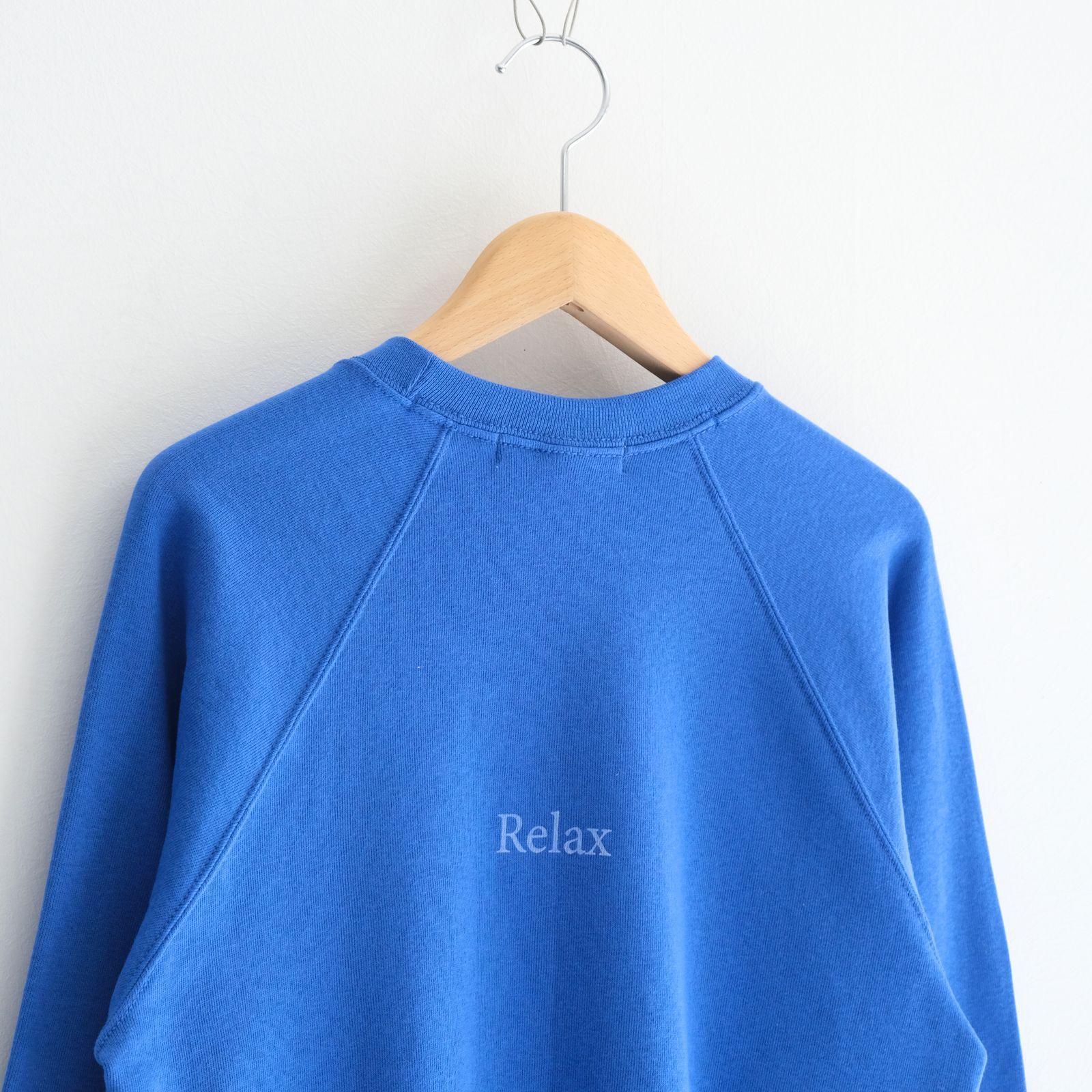 Relax Raglan Sweat / スウェット / BLUE