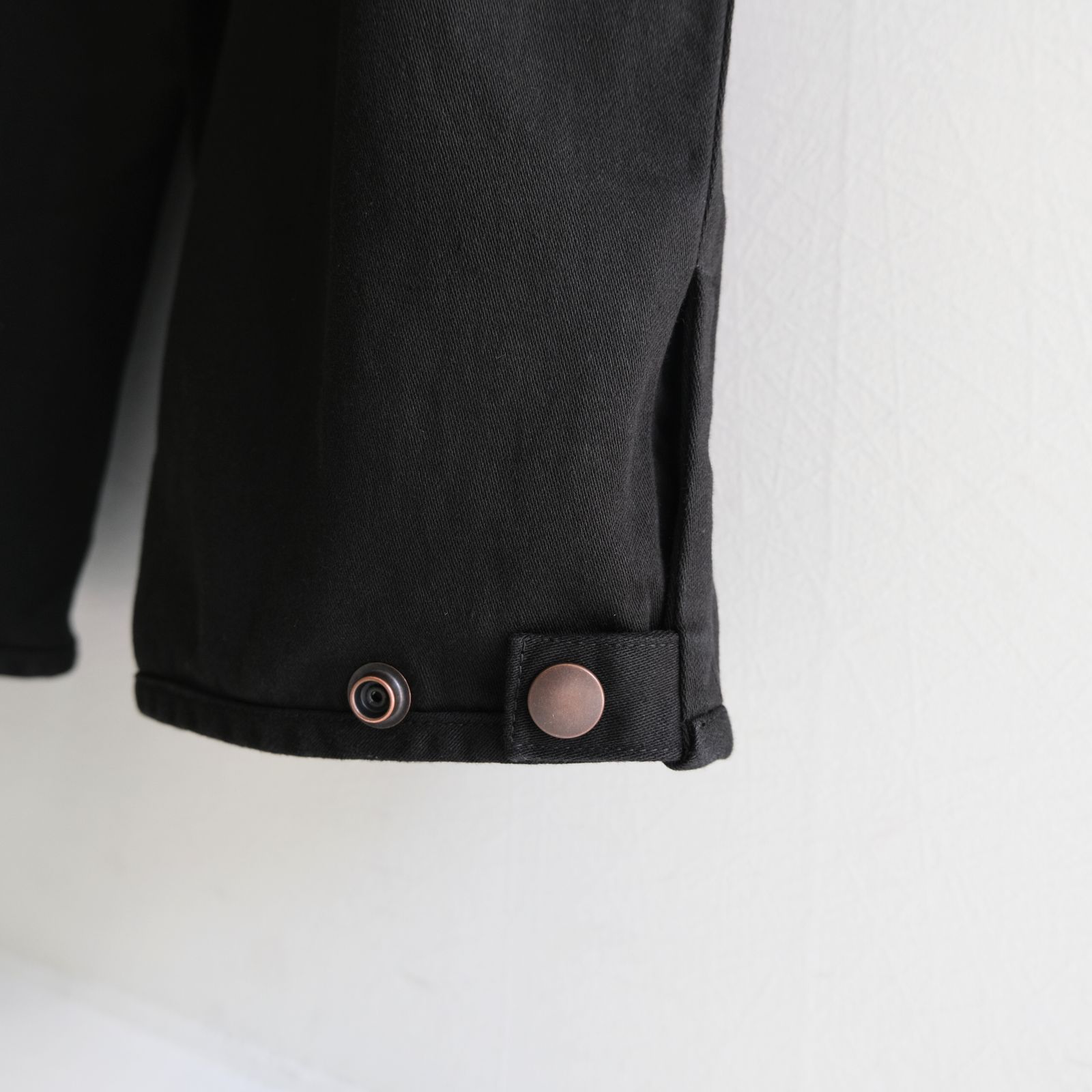 BOMBER OVERALL / オーバーオール / コットン / BLACK