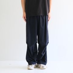 _163 / ライクラ 裏タックパンツ/（DARK NAVY）
