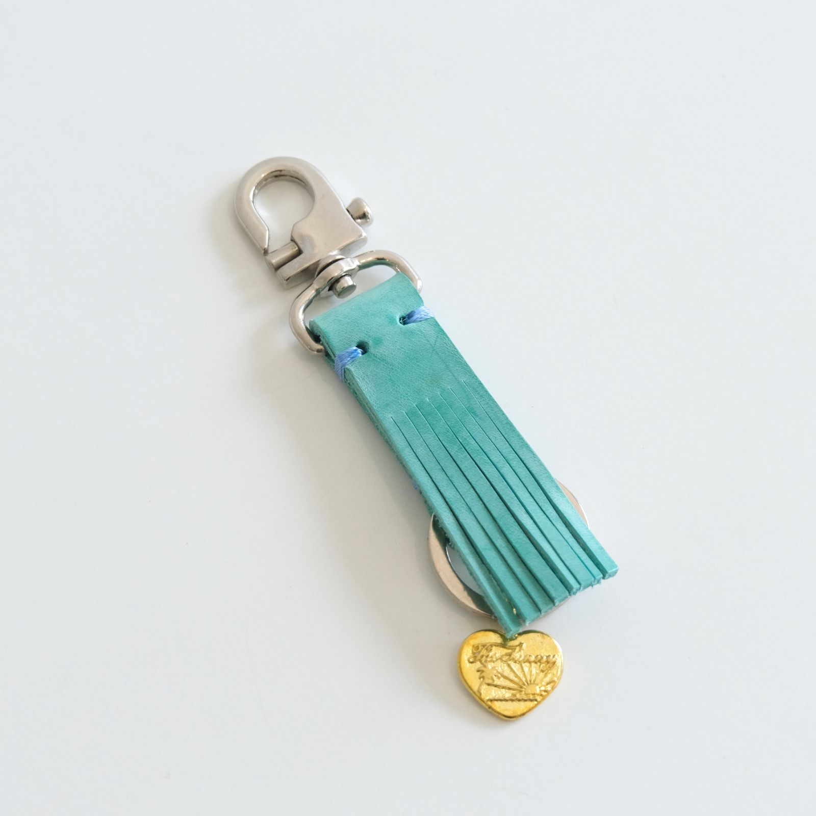 【残り1点】FRINGE KEY HOLDER（turquoise）