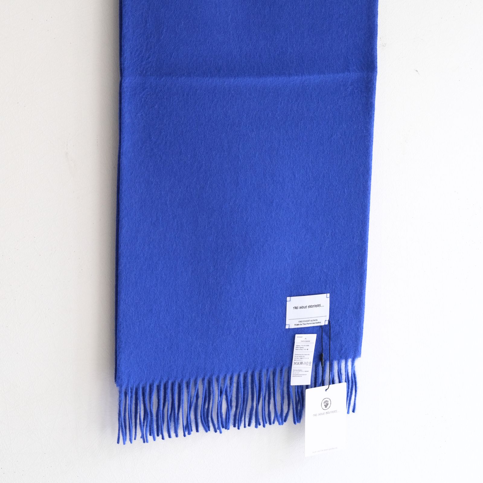 Brushed Scarf（Electric Blue）