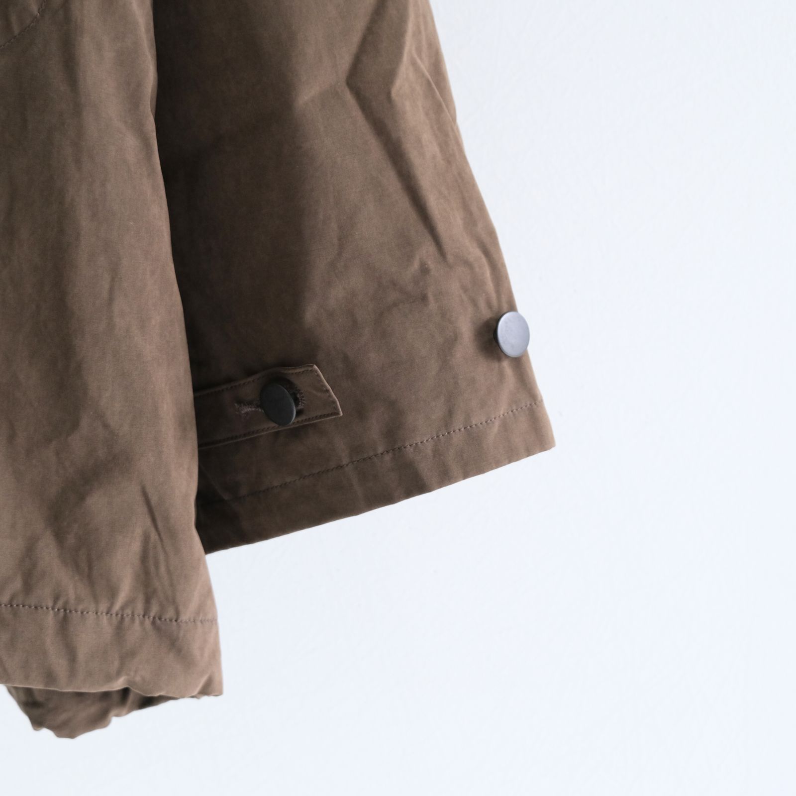 WAXED WEATHER PARKA / プルオーバー / パーカー / ワックス加工 / OLIVE BROWN
