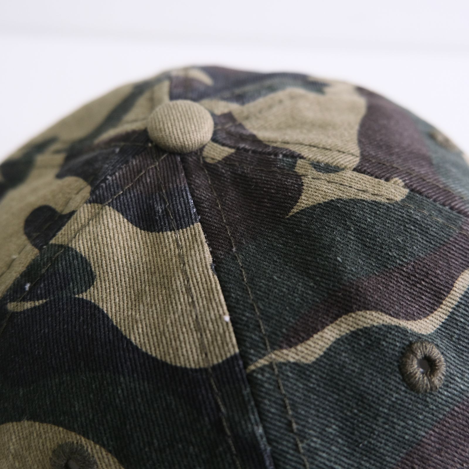 COTTON 6-PANEL HAT（WOOD LAND）