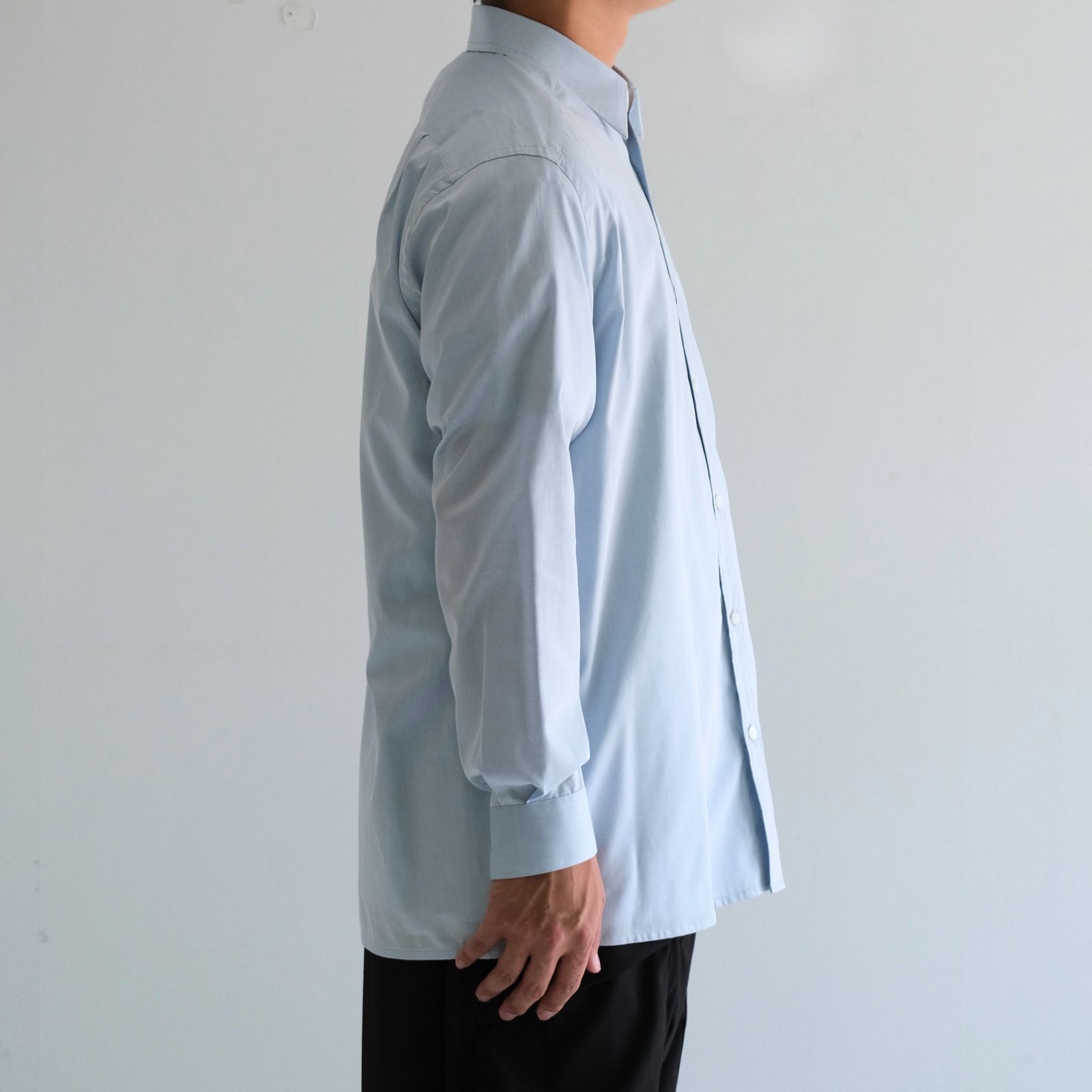 200/2R Twill Chambray Michels / シャツ / シャンブレー / Powder sax