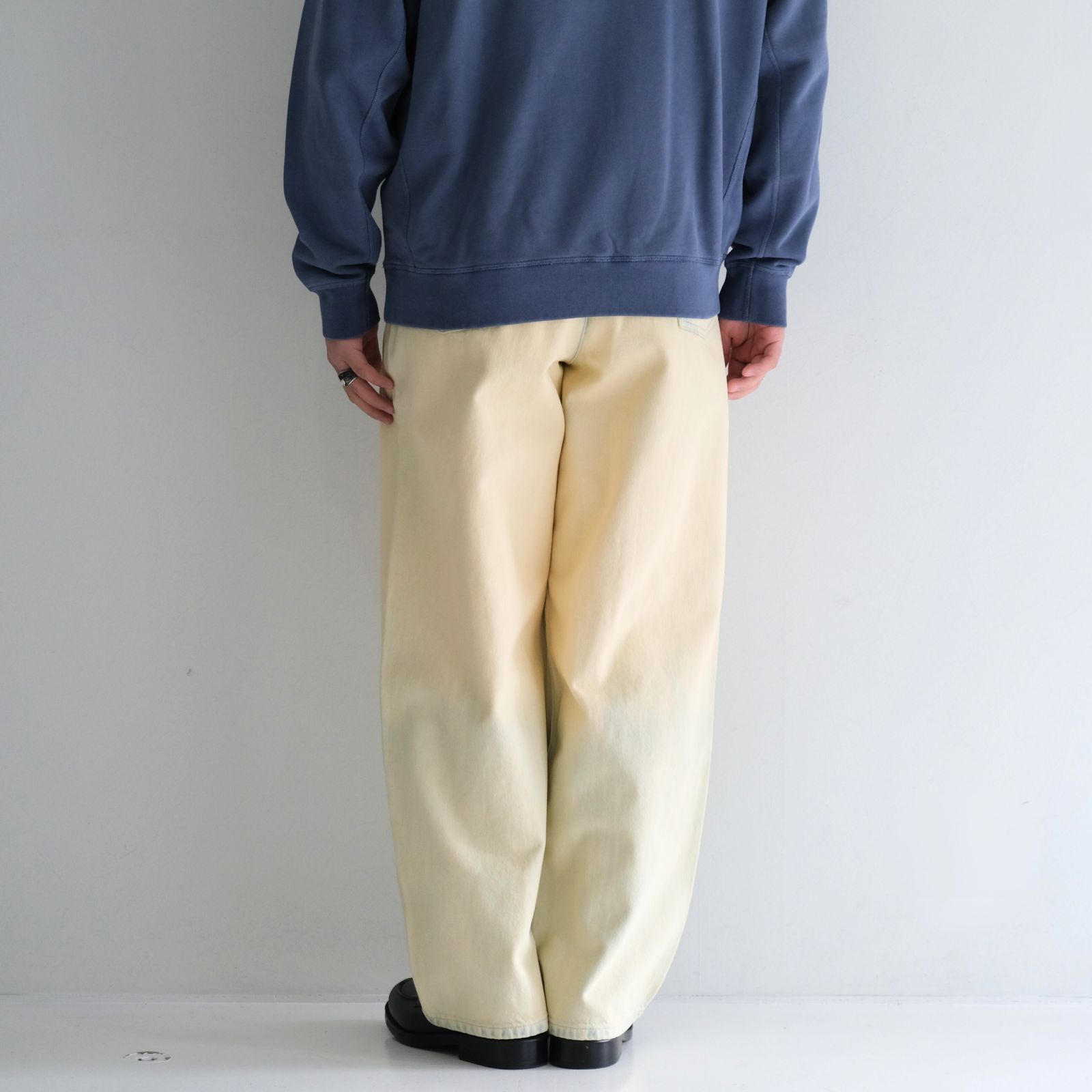 Impact Denim Pant / インパクトデニムパンツ（Mid-Blue Fade w Ecru Tint）