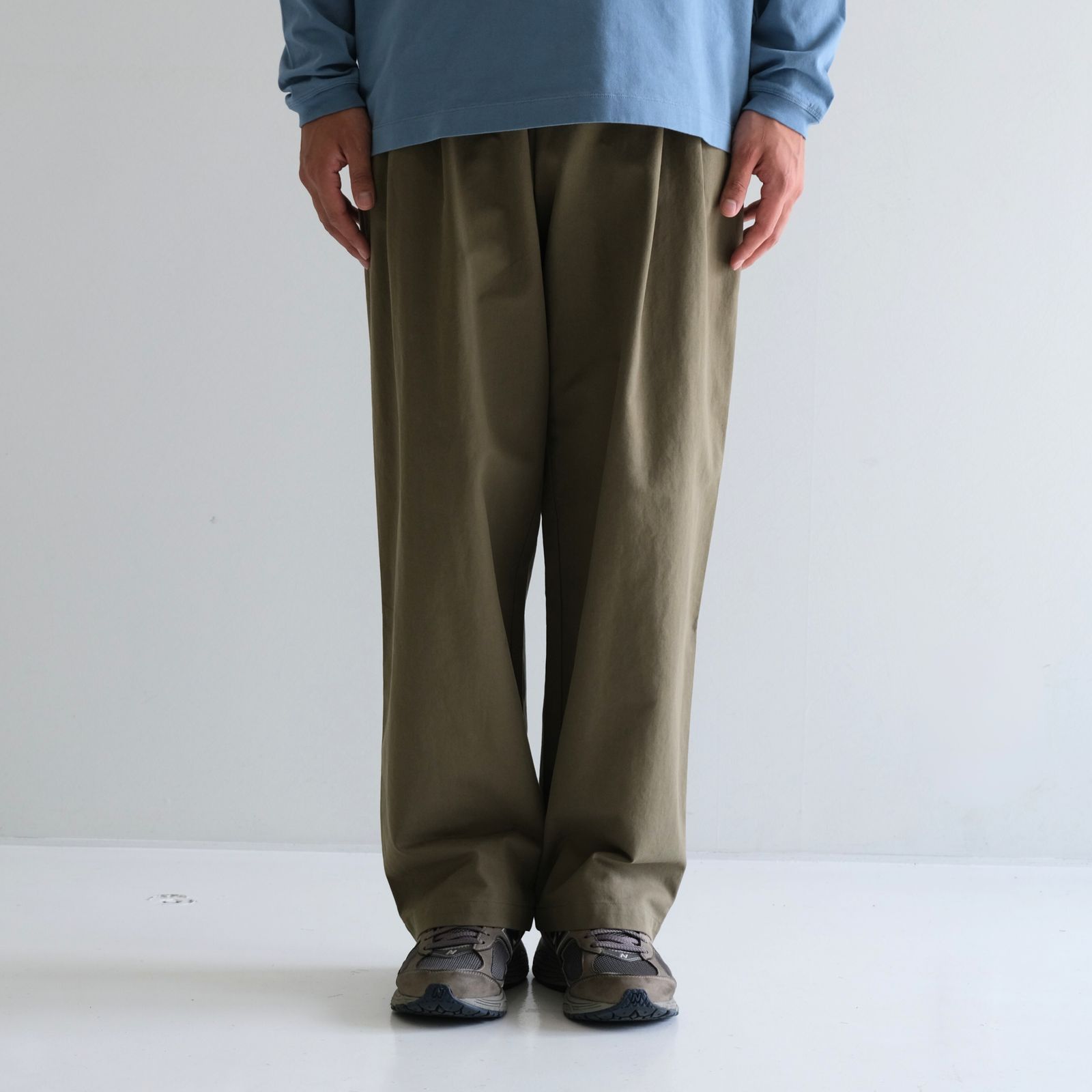Logic Pleat Pant / パンツ / Olive