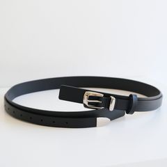 MARK LAYERED BELT / ベルト / レザー / BLACK