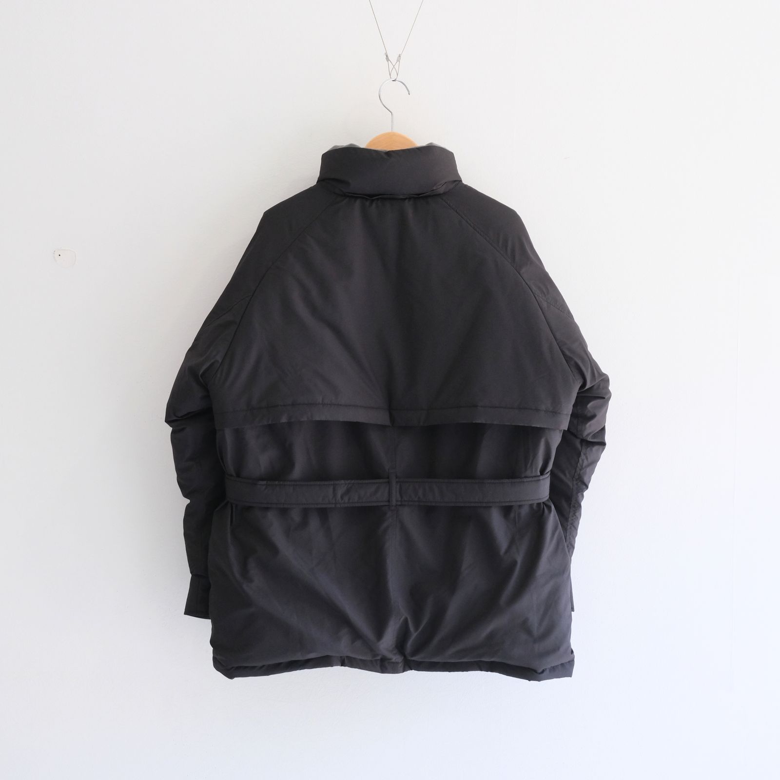 【残り1点】"KATAHDIN"  Water-repellent Down Half Coat（BLACK）