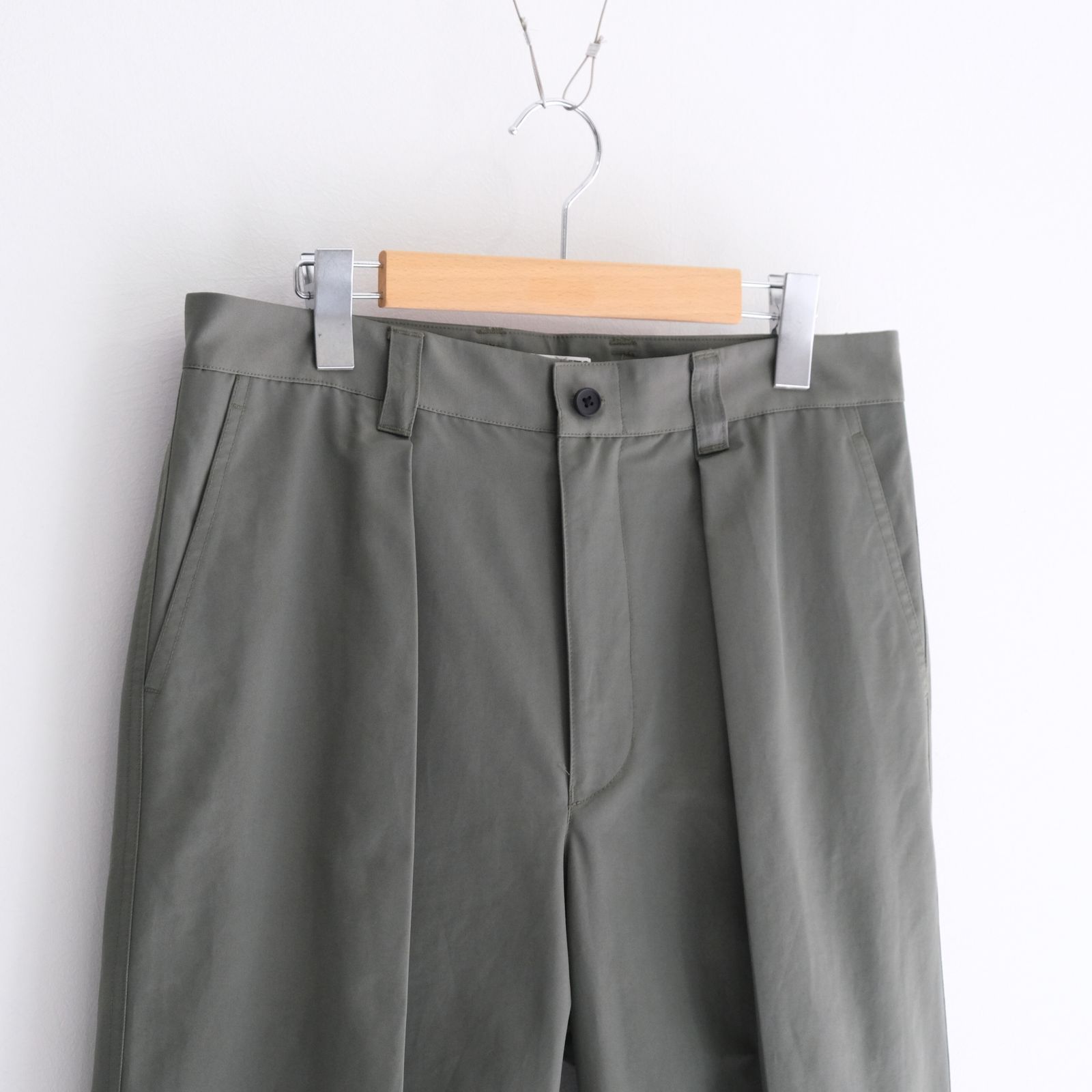 Recycle NC- Stam / パンツ / コットンナイロン / Luster khaki