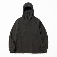 【入荷時期：2026年7月頃】Uneven Anonymous Balaclava Hoodie / アンイーヴン アノニマス バラクラバ フーディー（OFF BLACK）