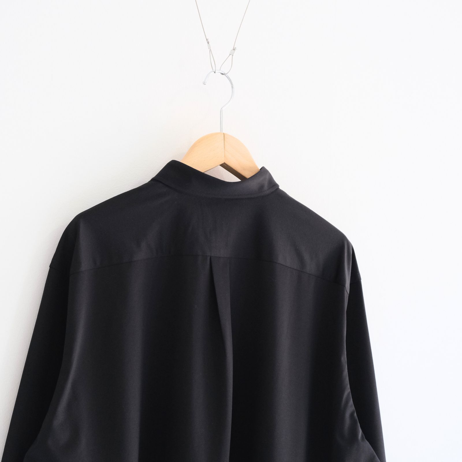 46G Atmosphere L/S Shirt / シャツ / BLACK（Night Black）