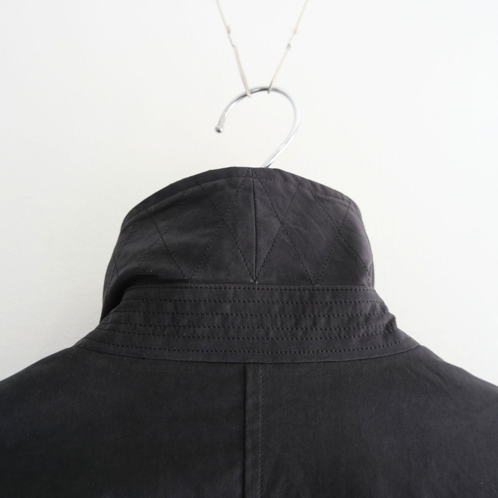 【残り1点】WAXED WEATHER B/C FIELD COAT（INK BLACK）