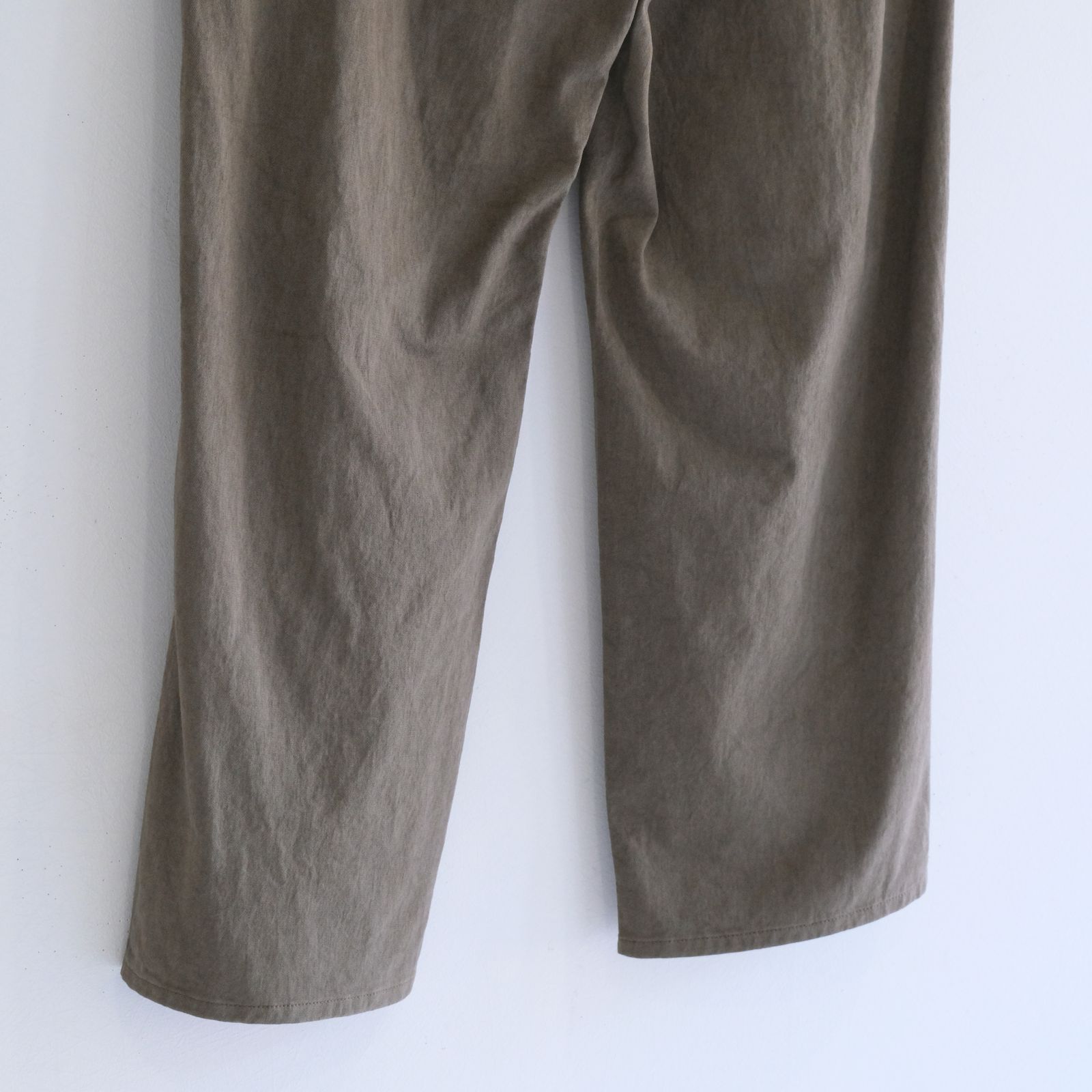 FADED CORKSCREW TWILL WORK PANTS（FADED BROWN）