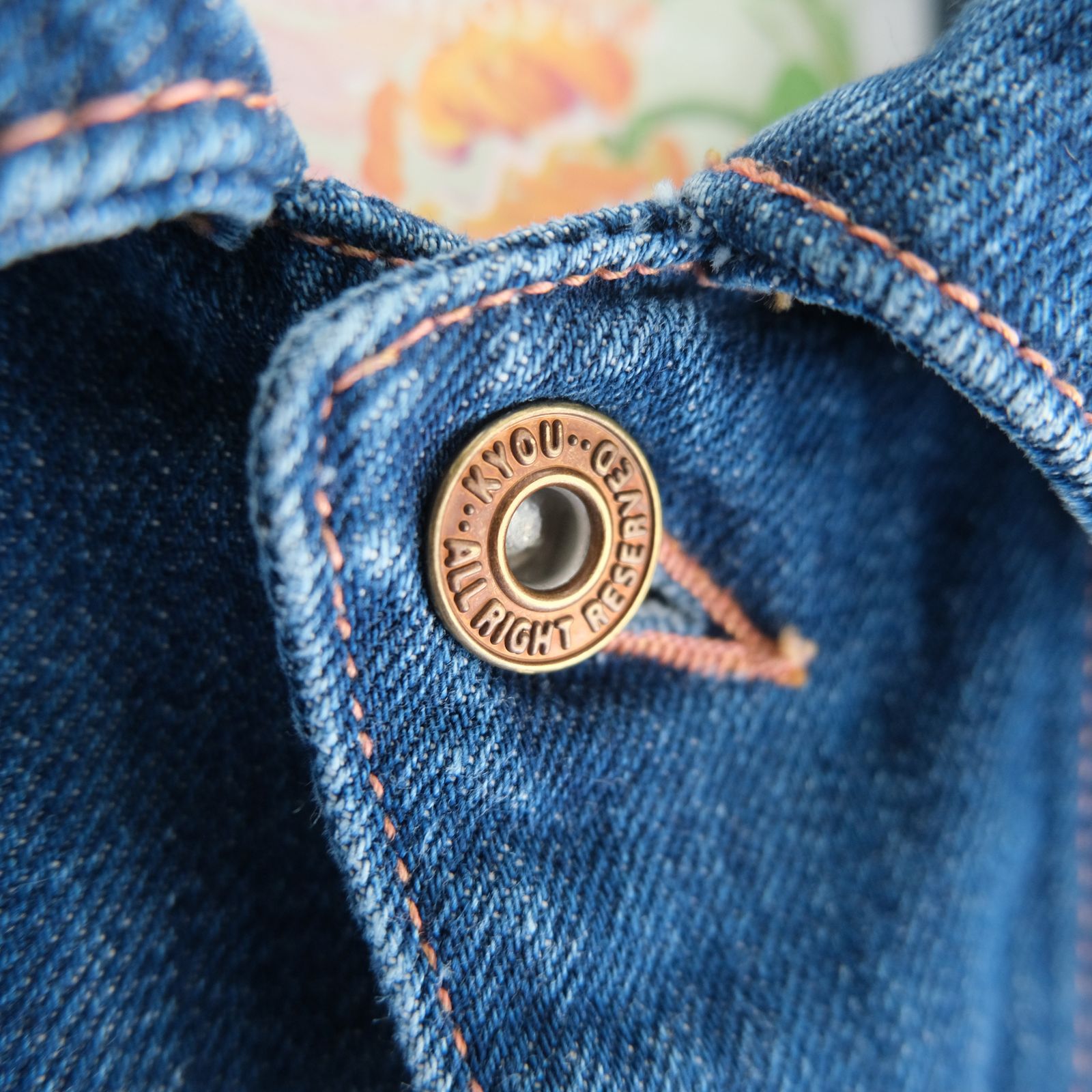 "ROEBUCK" Type-50s Hand Painted Jacket feat. MIO YAMAMOTO / 「ROEBUCK」タイプ50s ハンドペイントジャケット feat. ミオ ヤマモト（BLUE）