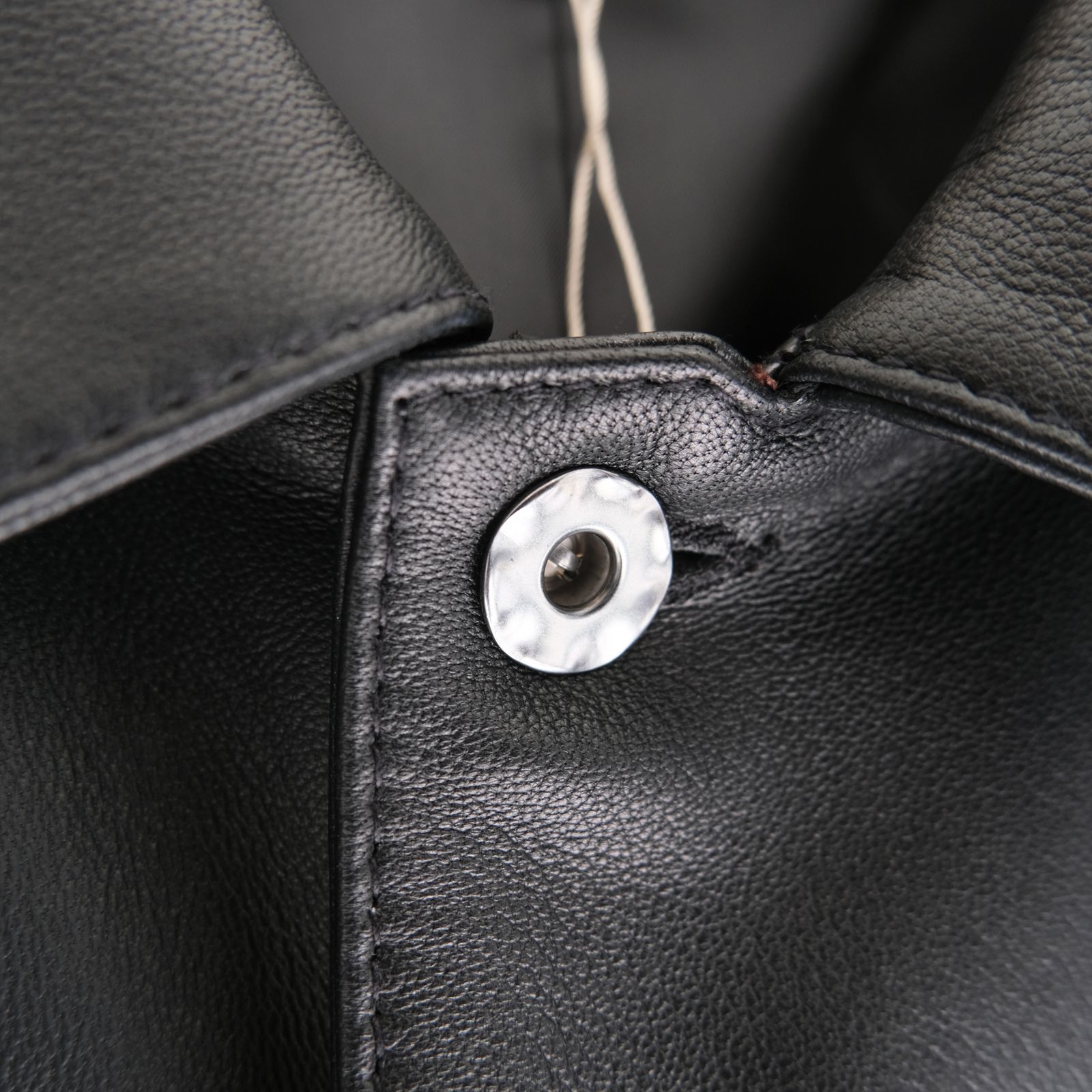 TRUCKER JACKET / ジャケット / レザージャケット / トラッカージャケット / SHEEP SKIN / 羊革 / BLACK