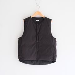 Layer Down Vest / ベスト / ダウンベスト / ダックダウン / Graphite