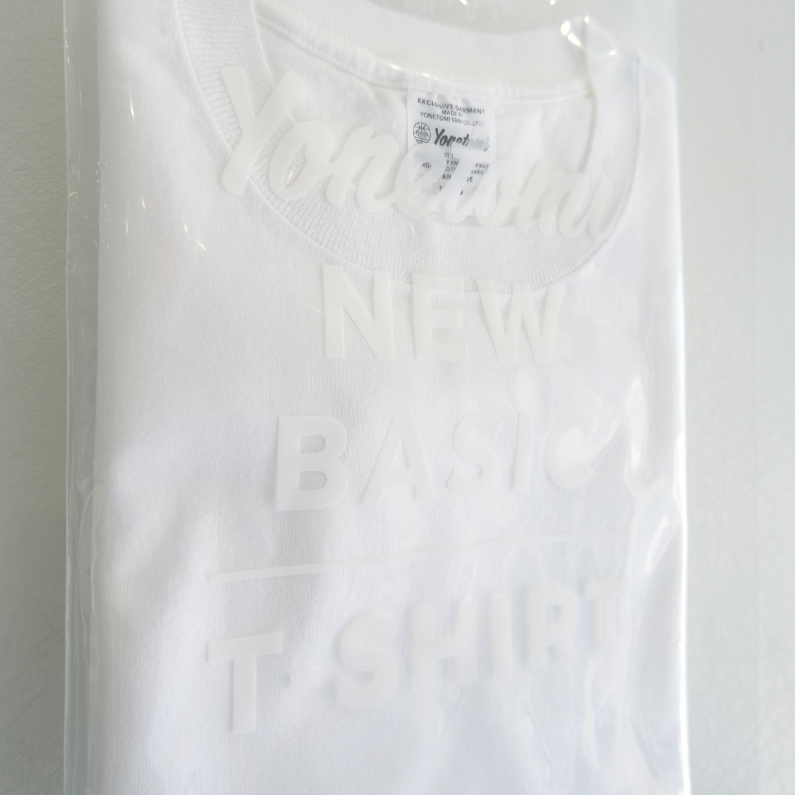 NEW BASIC T-SHIRT〈SHORT SLEEVE〉（WHITE）