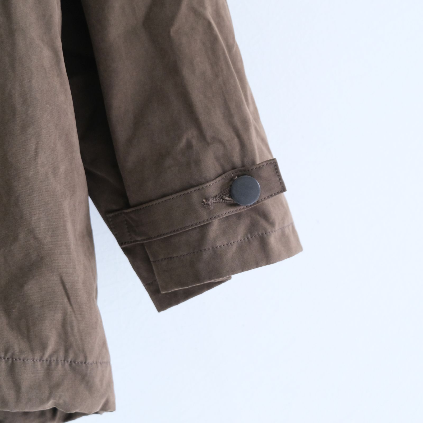 WAXED WEATHER PARKA / プルオーバー / パーカー / ワックス加工 / OLIVE BROWN
