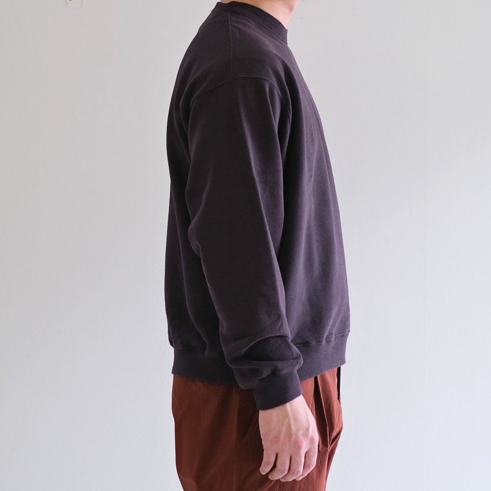 CREW NECK SWEAT / スウェット / CHACOAL