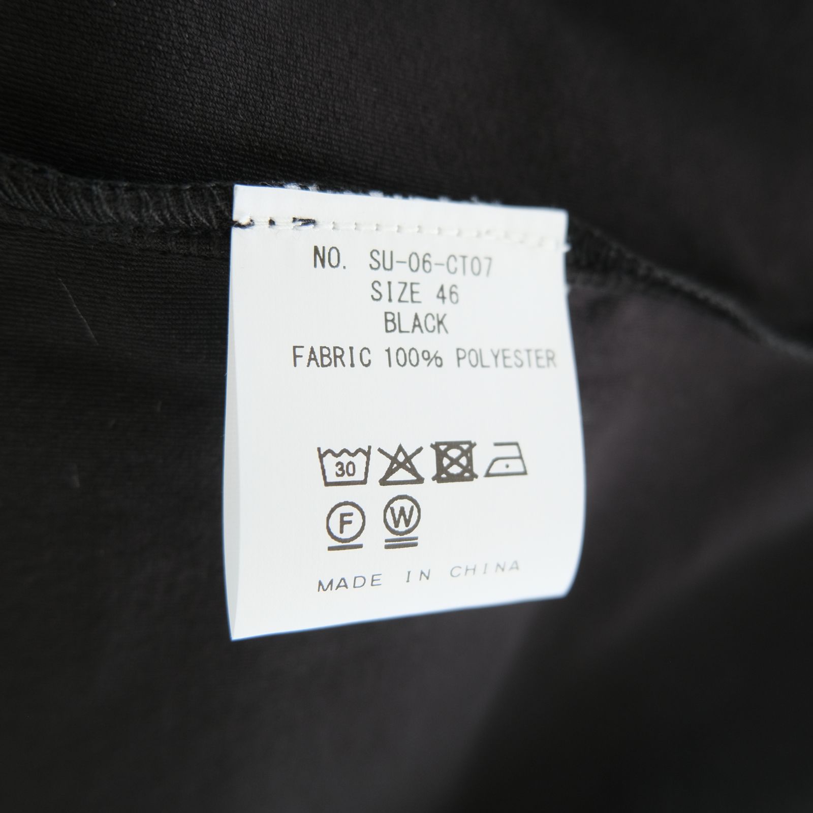 DRY TEE / ドライ Tシャツ（BLACK）