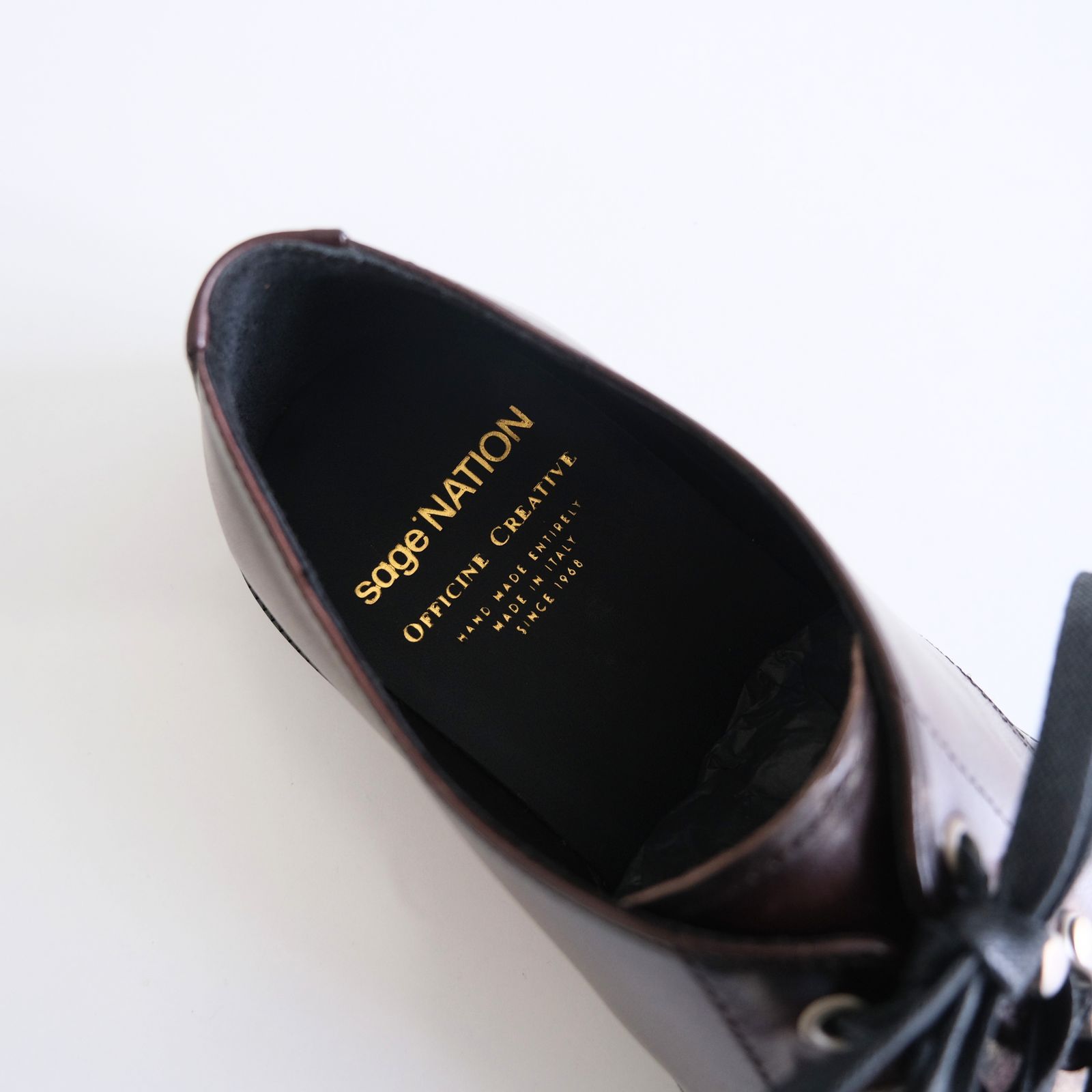 Officine Creative × sage NATION Exclusive Shoes /（BROWN）