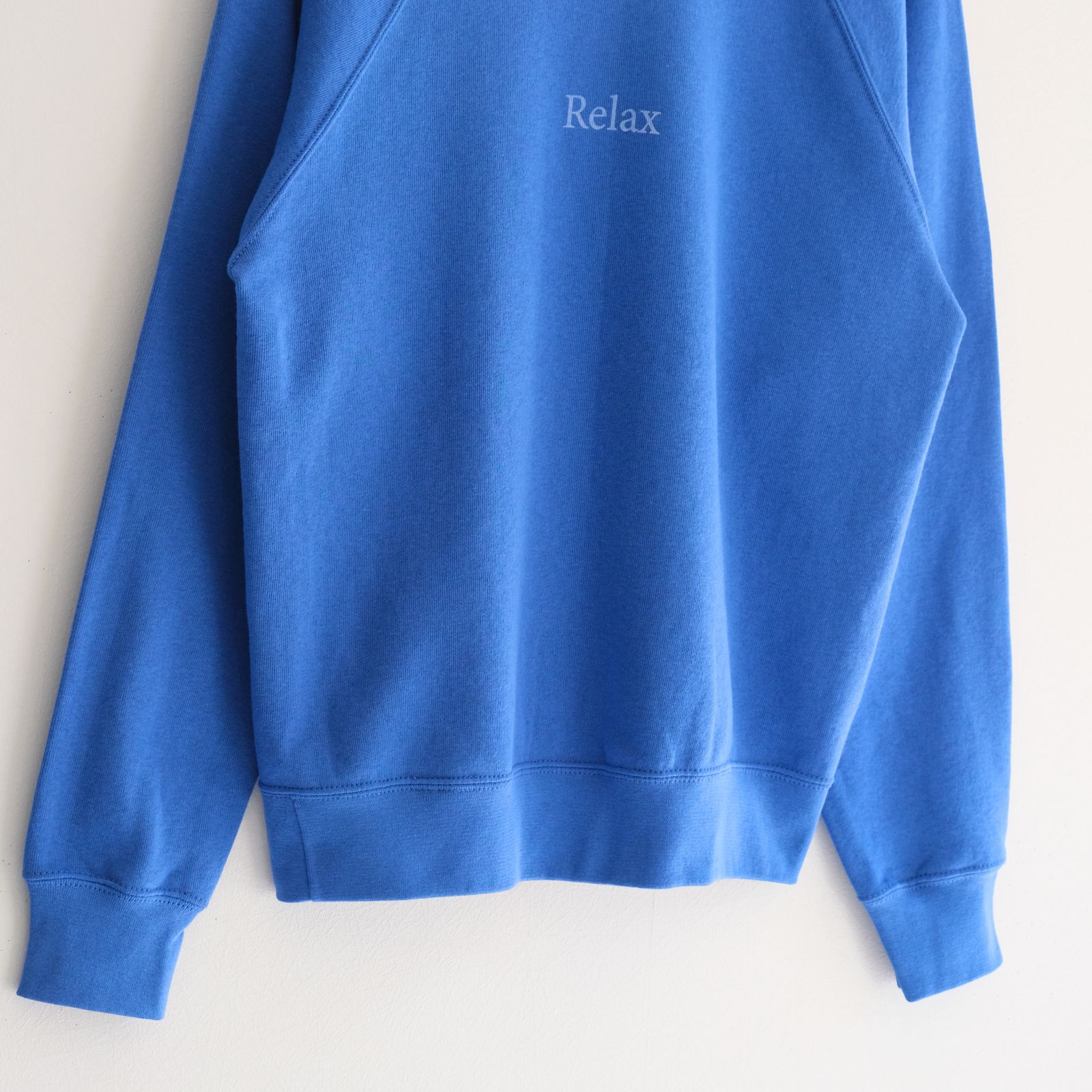 Relax Raglan Sweat / スウェット / BLUE