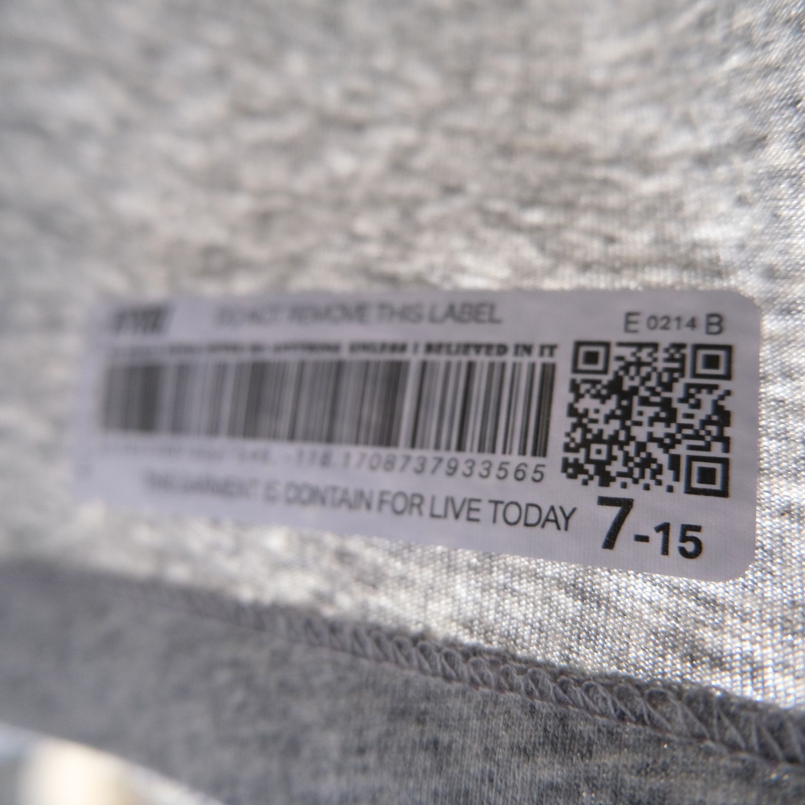 "TEE-NS".11 Counting sheep Tee / "TEE-NS".11 カウンティング シープ Tシャツ（HEATHER GRAY）