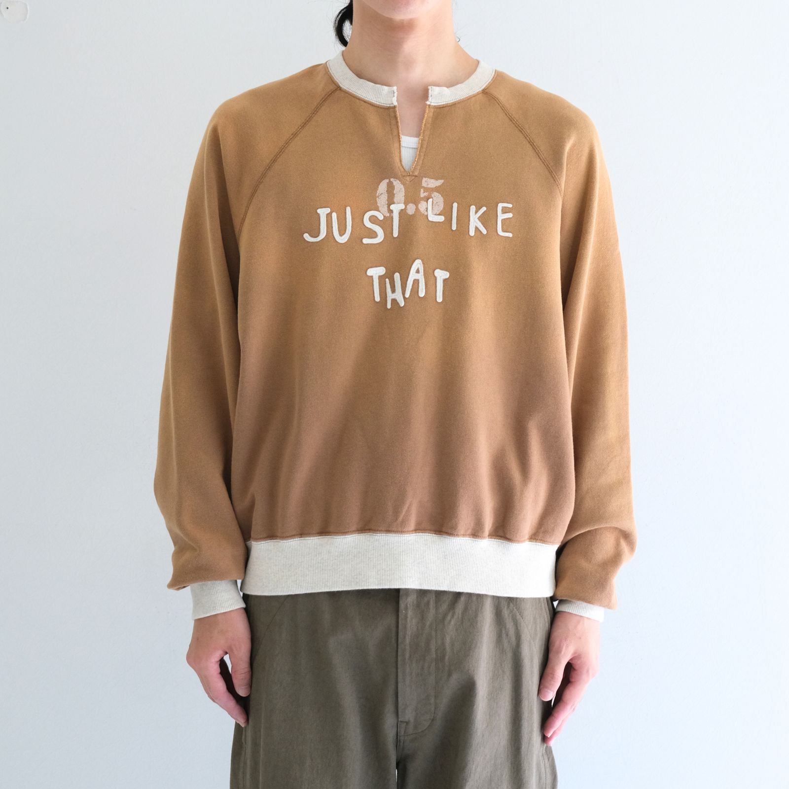 THE THIRD SWEATSHIRT VINTAGE（VINTAGE CAMEL）