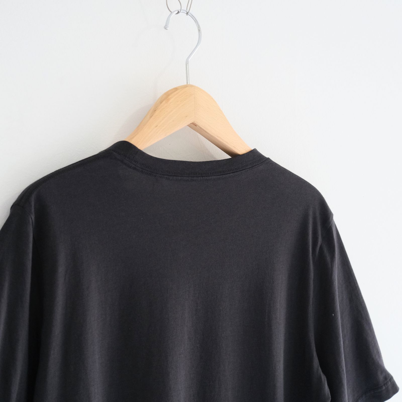 T-shirt / Tシャツ / 天然ピマコットン / BLACK