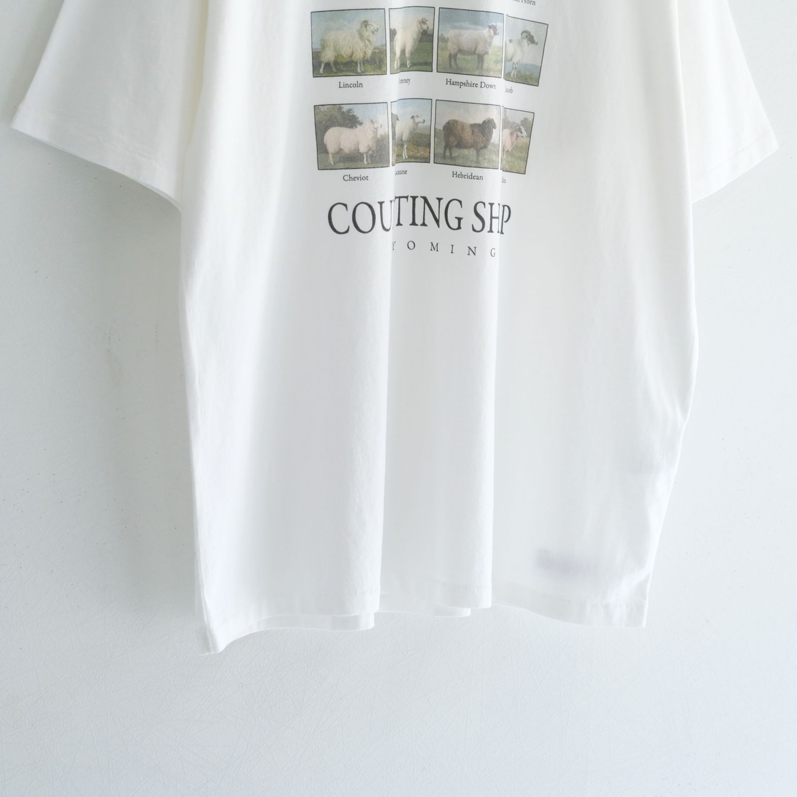 "TEE-NS".11 Counting sheep Tee / "TEE-NS".11 カウンティング シープ Tシャツ（WHITE）
